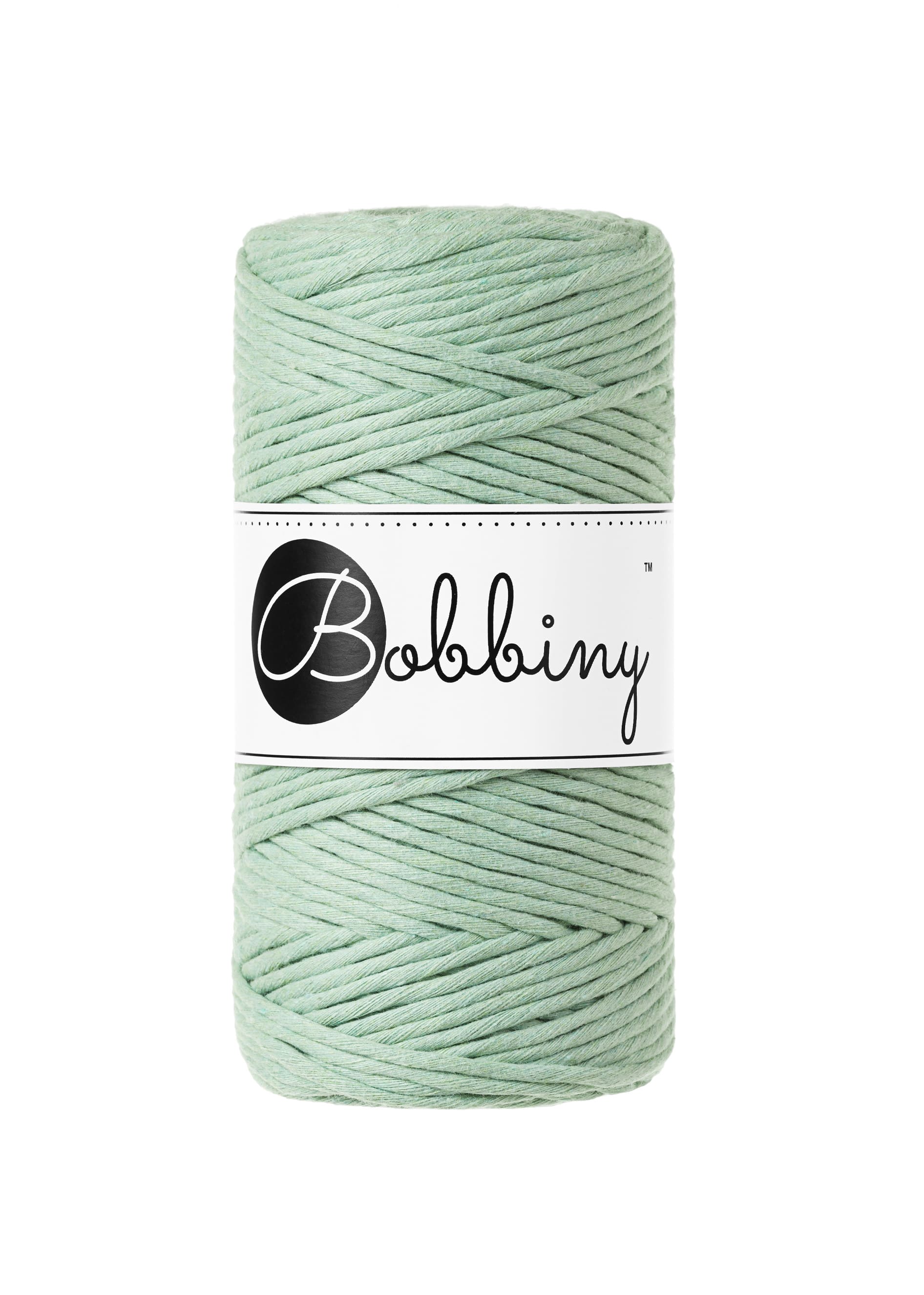 BOBBINY - COTON PEIGNÉ 3MM - ALOÉ