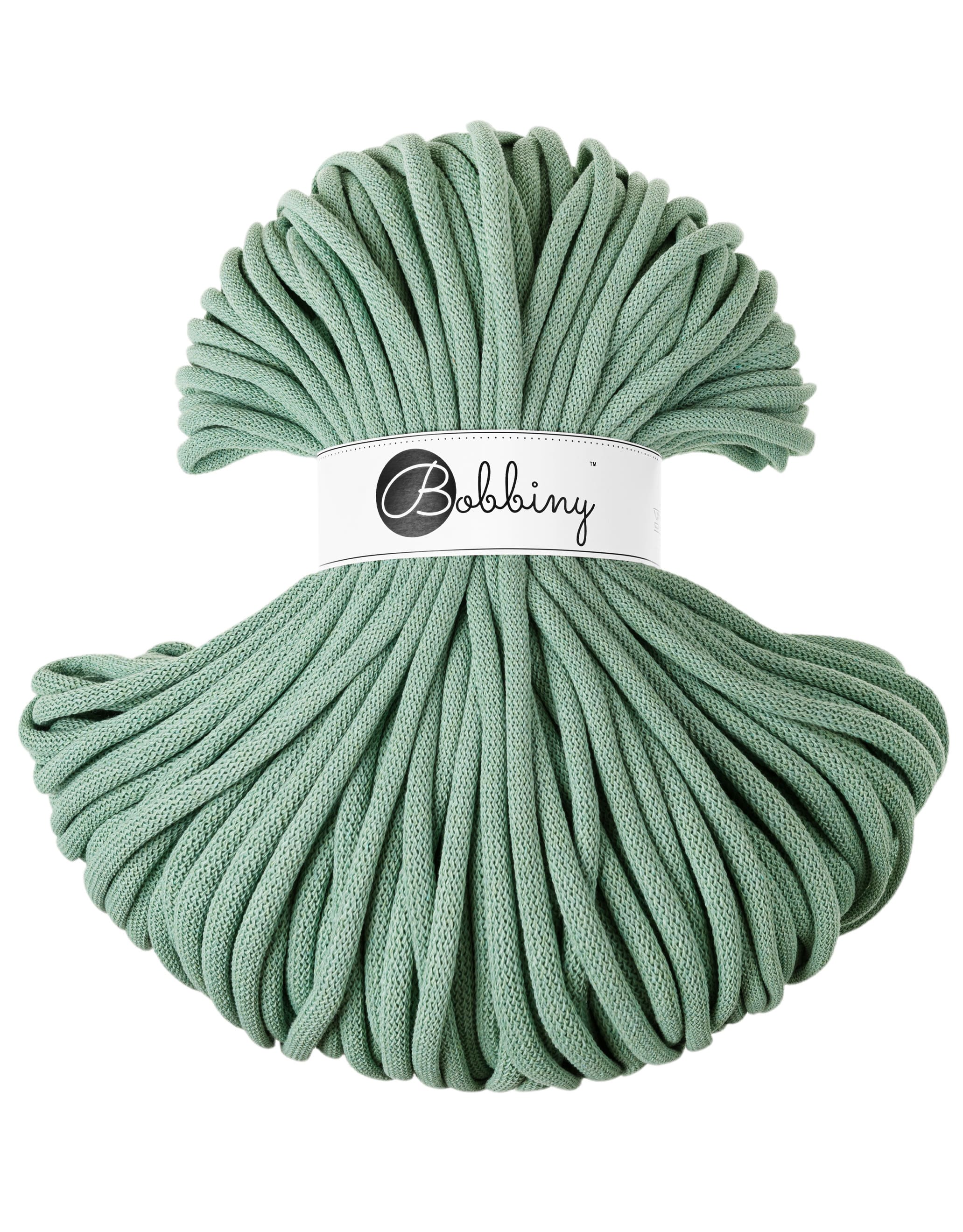 BOBBINY - COTON TRESSÉ JUMBO 9MM - ALOÉ