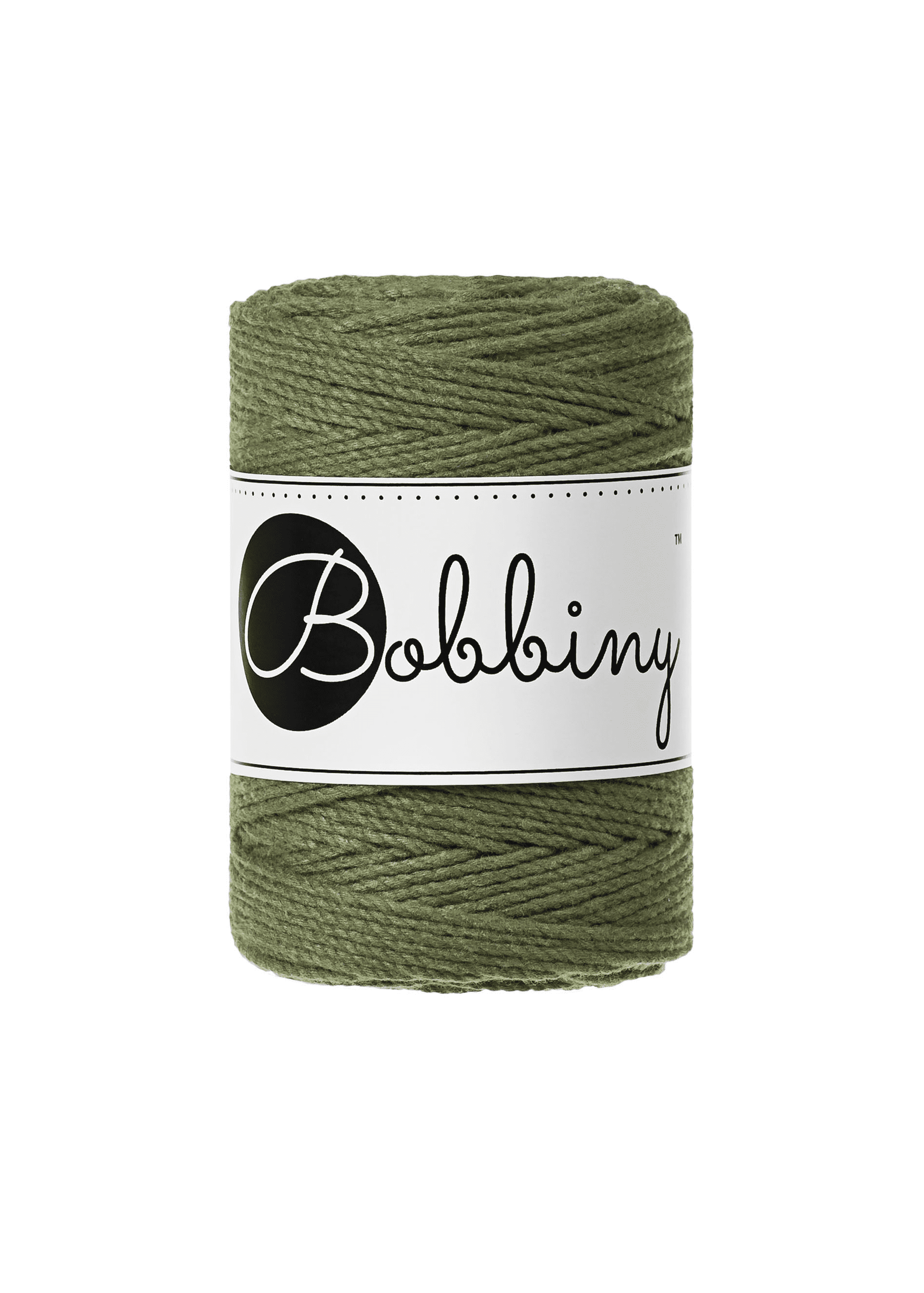 BOBBINY - COTON CÂBLÉ 3PLY 1.5MM - AVOCADO