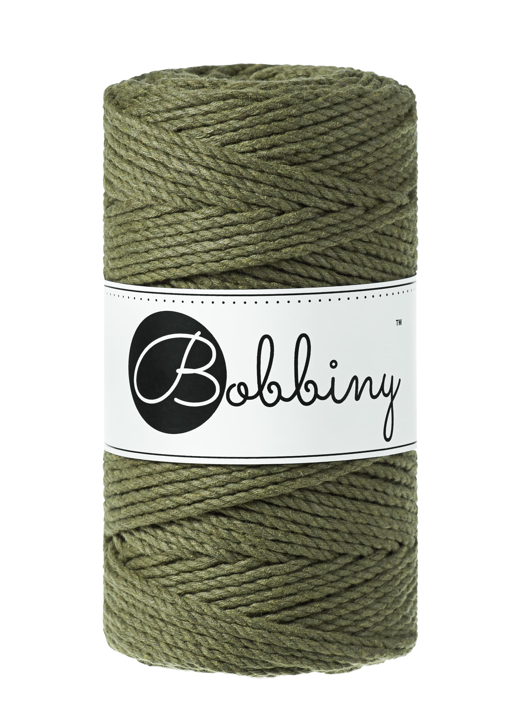 BOBBINY - COTON CÂBLÉ 3PLY 3MM - AVOCADO