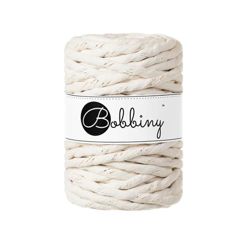 BOBBINY - COTON PEIGNÉ 9MM - GOLDEN NATURAL