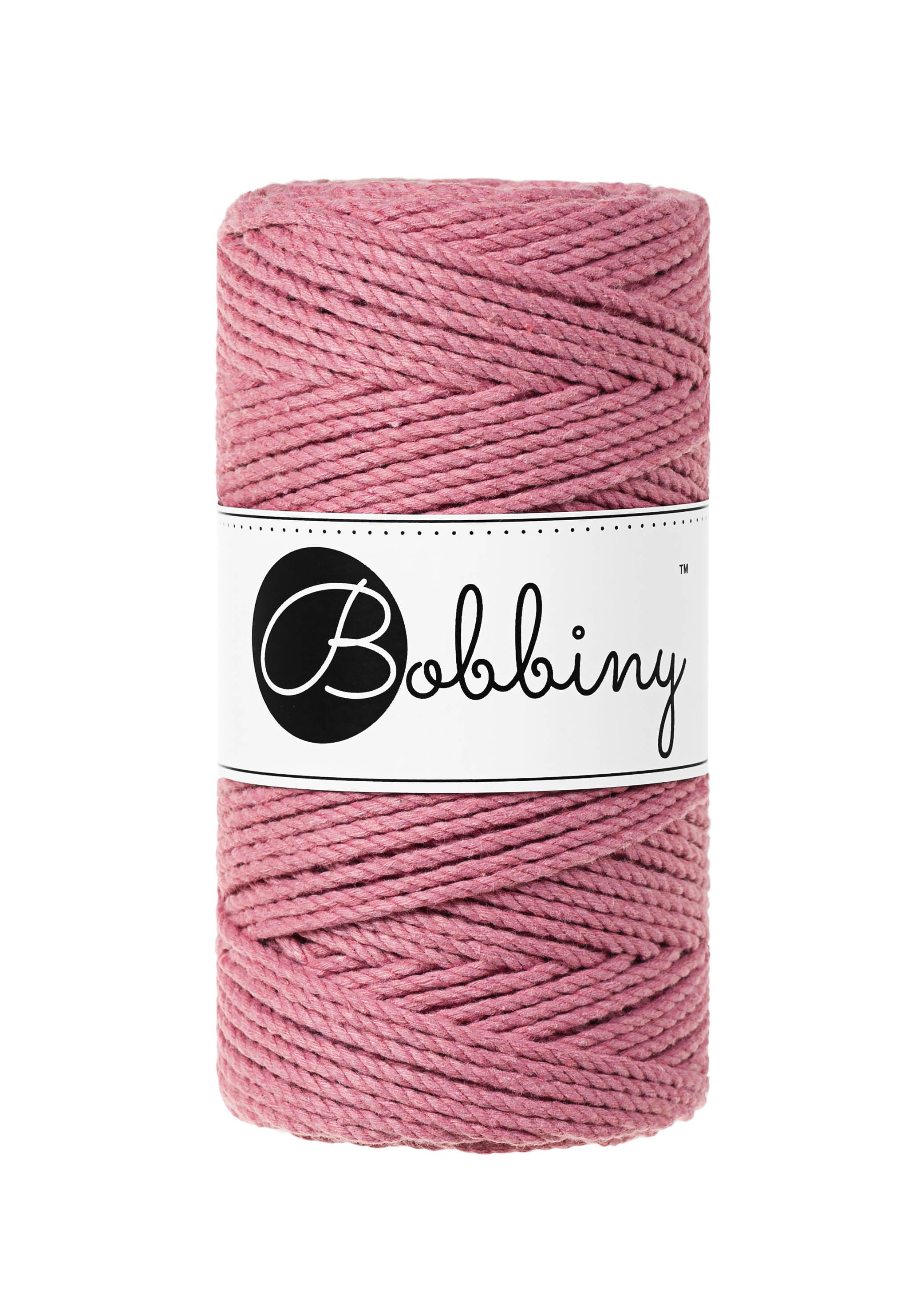 BOBBINY - COTON CÂBLÉ 3PLY 3MM - BLOSSOM