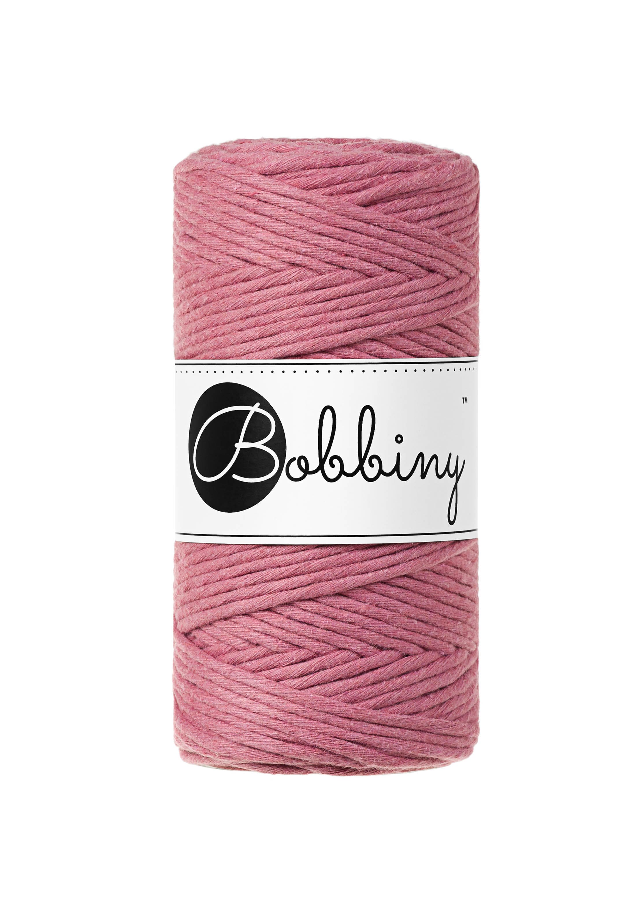 BOBBINY - COTON PEIGNÉ 3MM - BLOSSOM