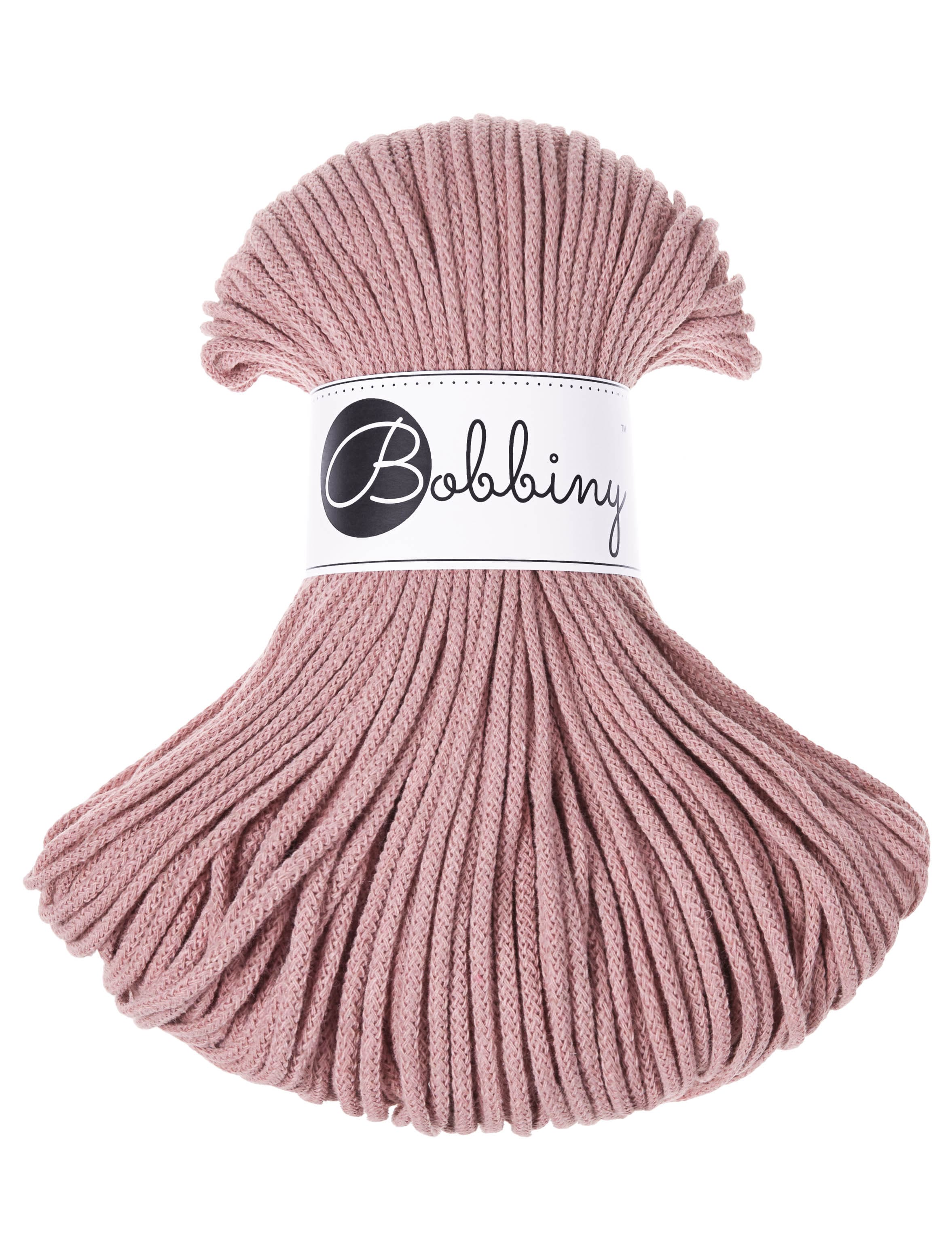 BOBBINY - COTON TRESSÉ JUNIOR 3MM - BLUSH
