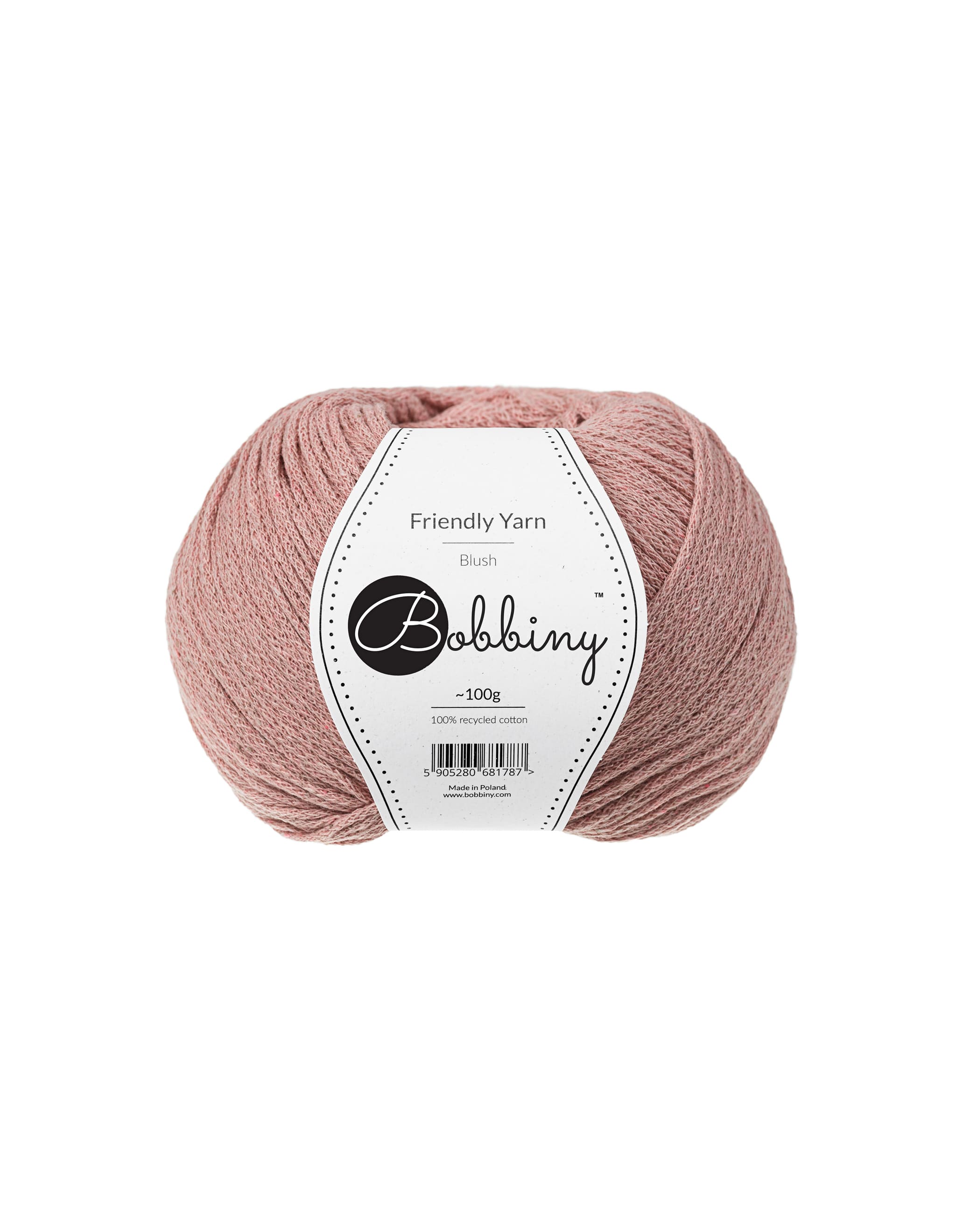 BOBBINY - COTON TRESSÉE FRIENDLY YARN - BLUSH