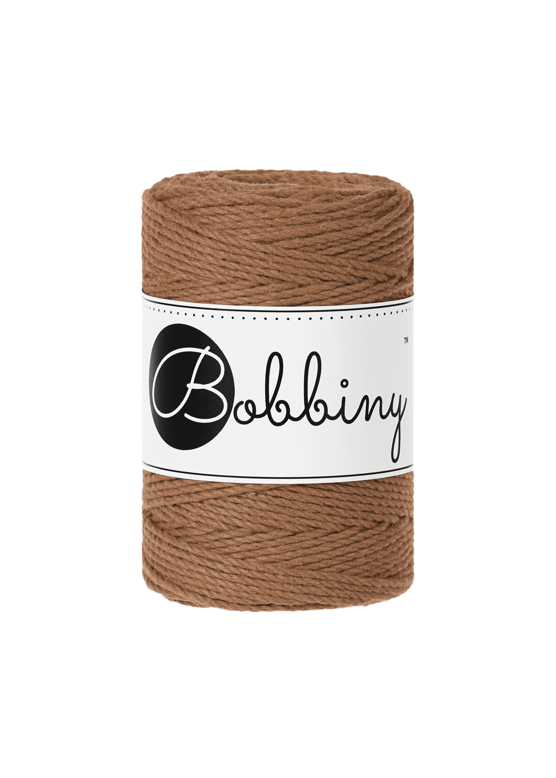 BOBBINY - COTON CÂBLÉ 3PLY 1.5MM - CARAMEL