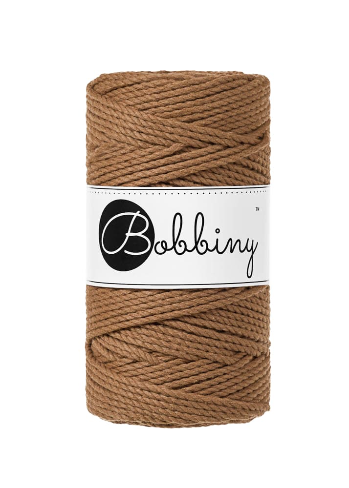 BOBBINY - COTON CÂBLÉ 3PLY 3MM - CARAMEL