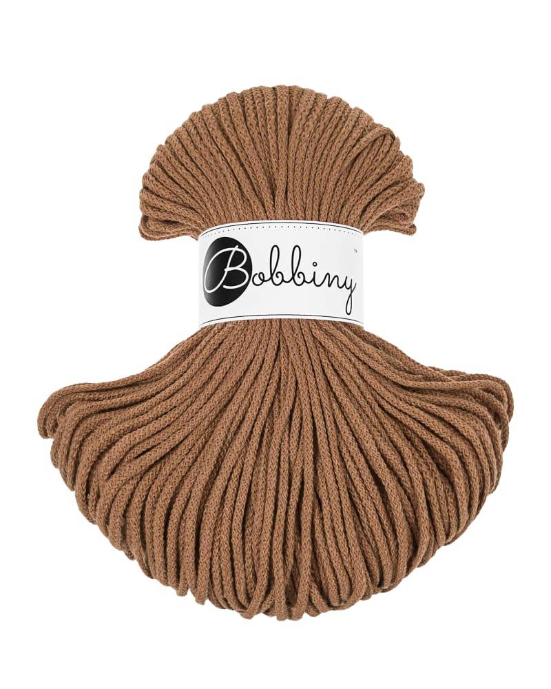 BOBBINY - COTON TRESSÉ JUNIOR 3MM - CARAMEL