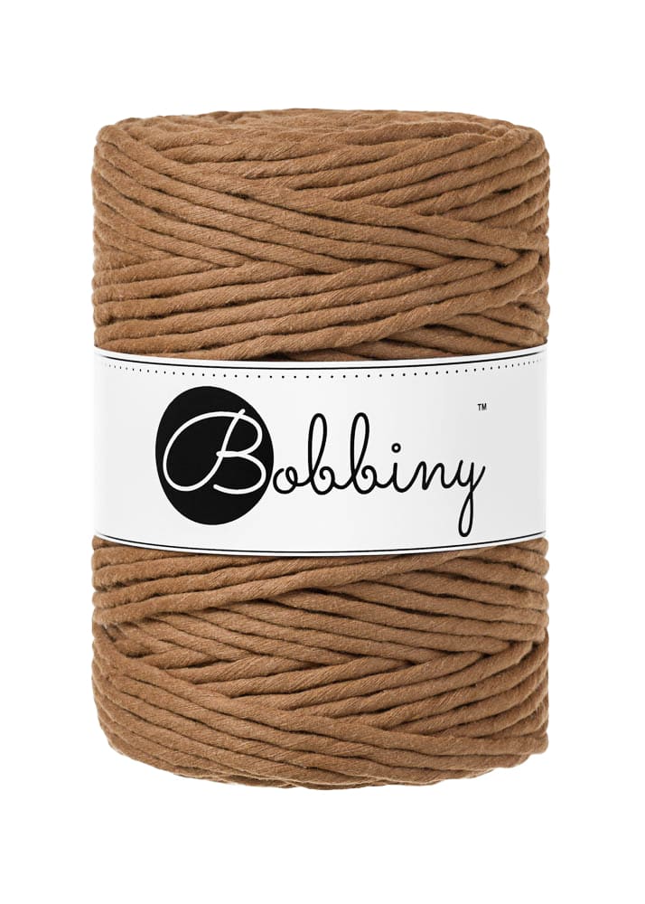 BOBBINY - COTON PEIGNÉ 5MM - CARAMEL
