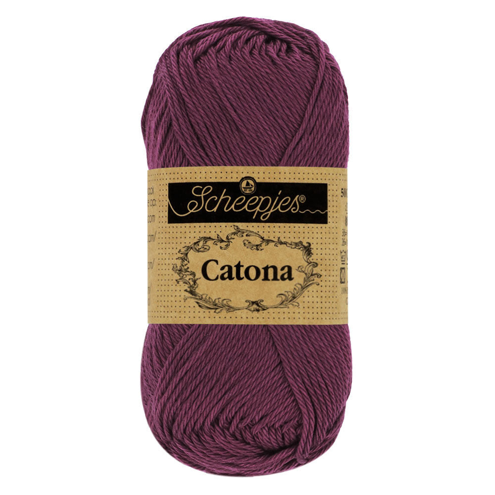Scheepjes - Coton mercerisé Catona - 394 Shadow Purple