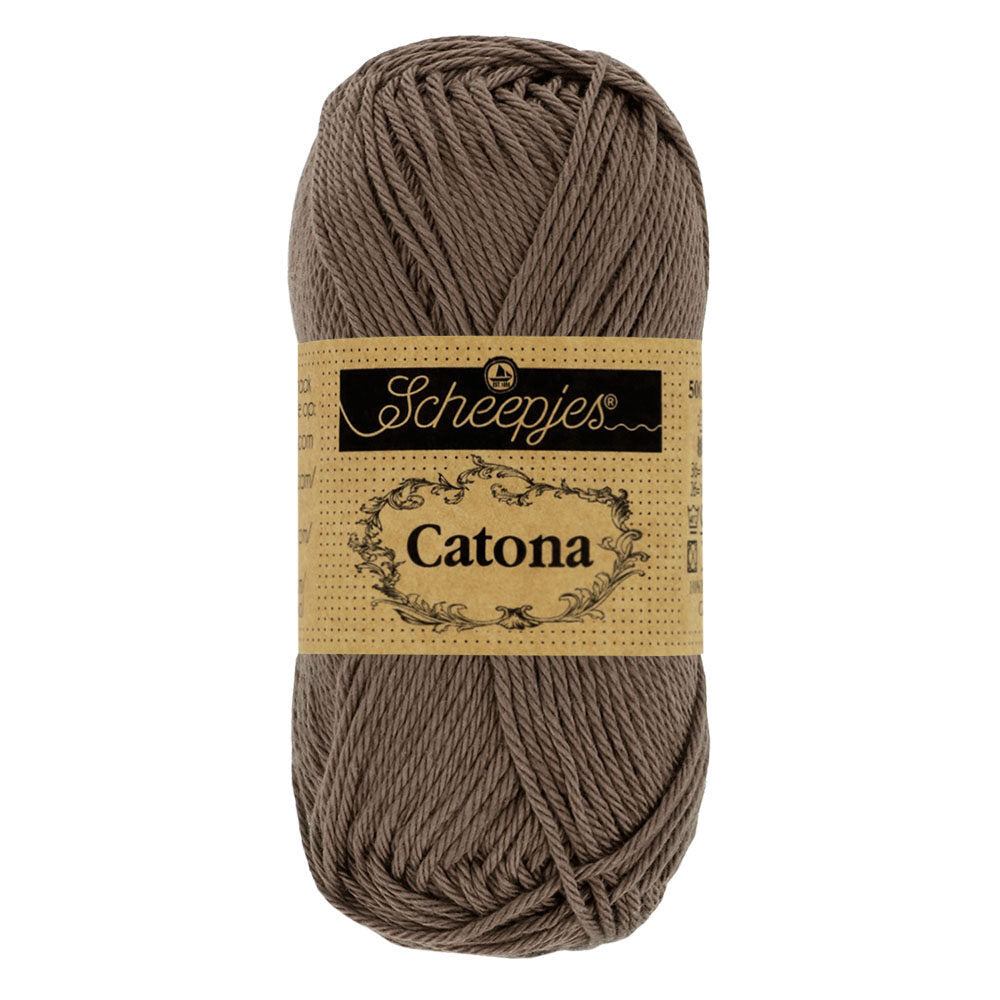 Scheepjes - Coton mercerisé Catona - 507 Chocolate