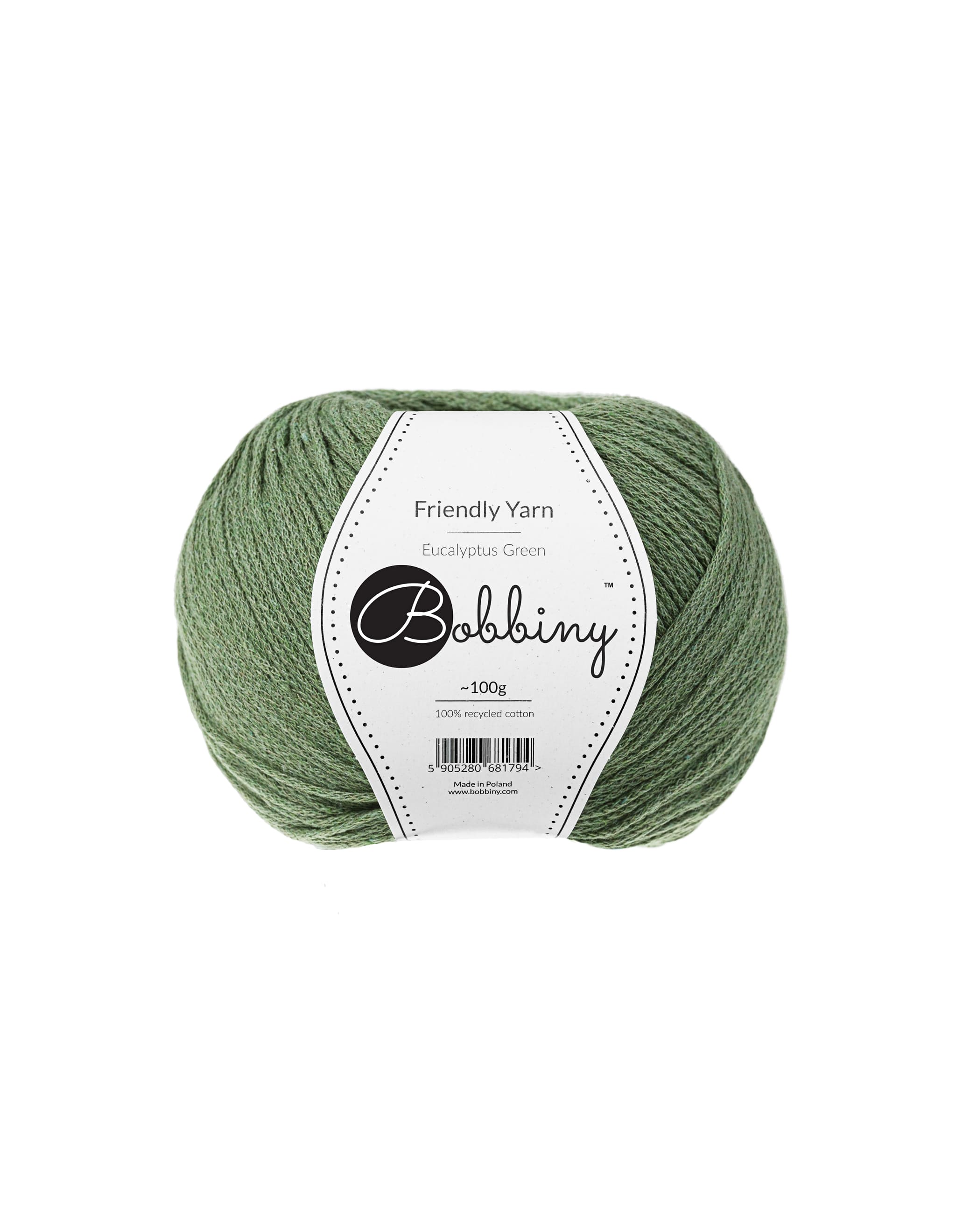 BOBBINY - COTON TRESSÉE FRIENDLY YARN - EUCALYPTUS