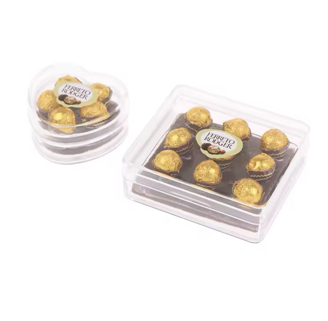 Mini boite de chocolat miniatures dupe de Ferrero Rochers
