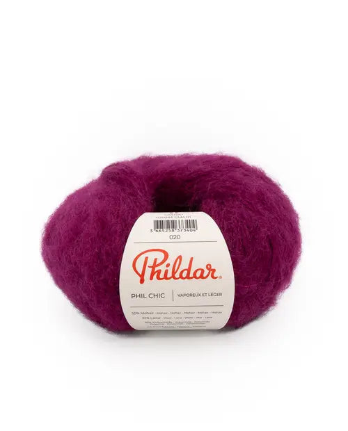 PHILDAR - PHIL CHIC - GRENAT