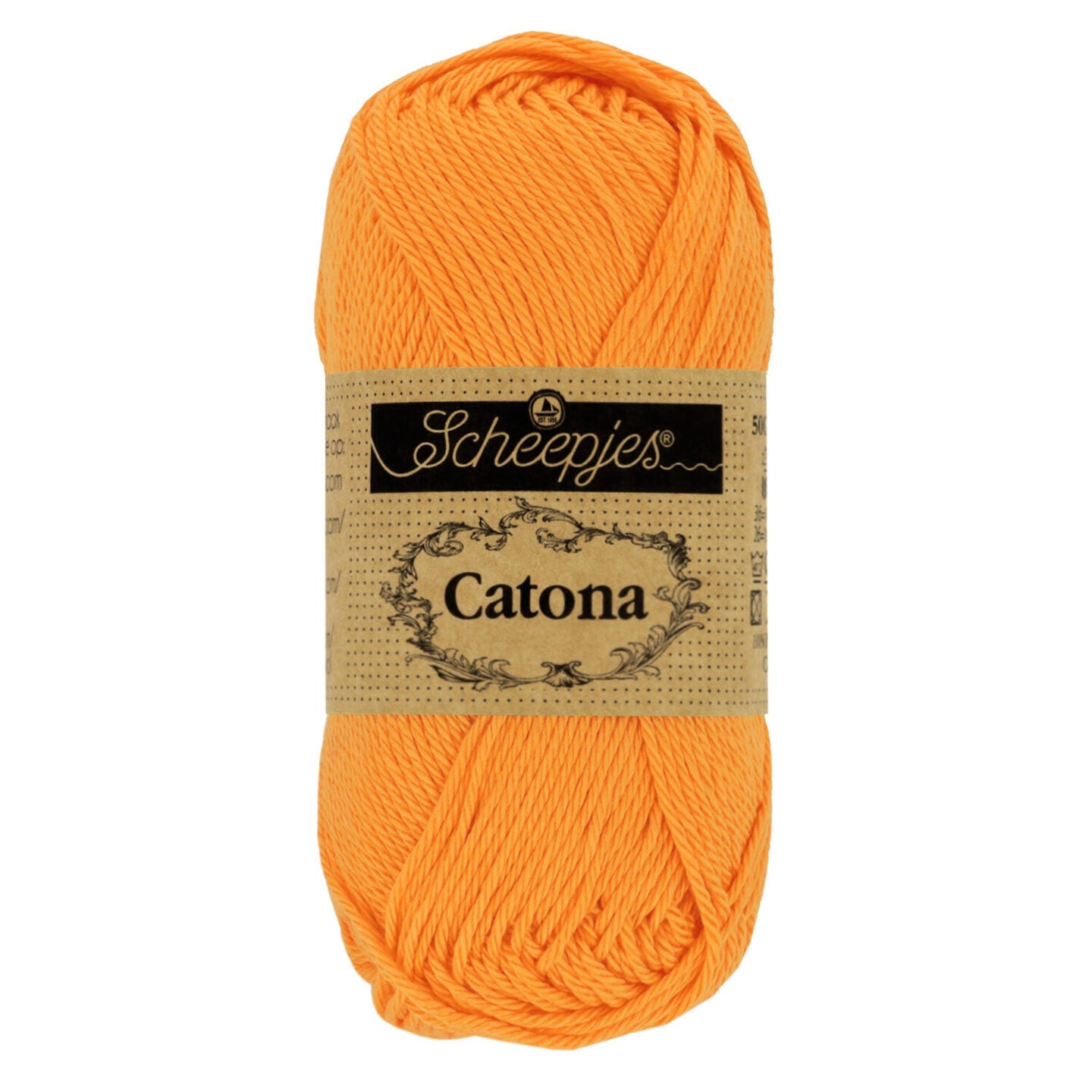 Scheepjes - Coton mercerisé Catona - 411 Sweet Orange