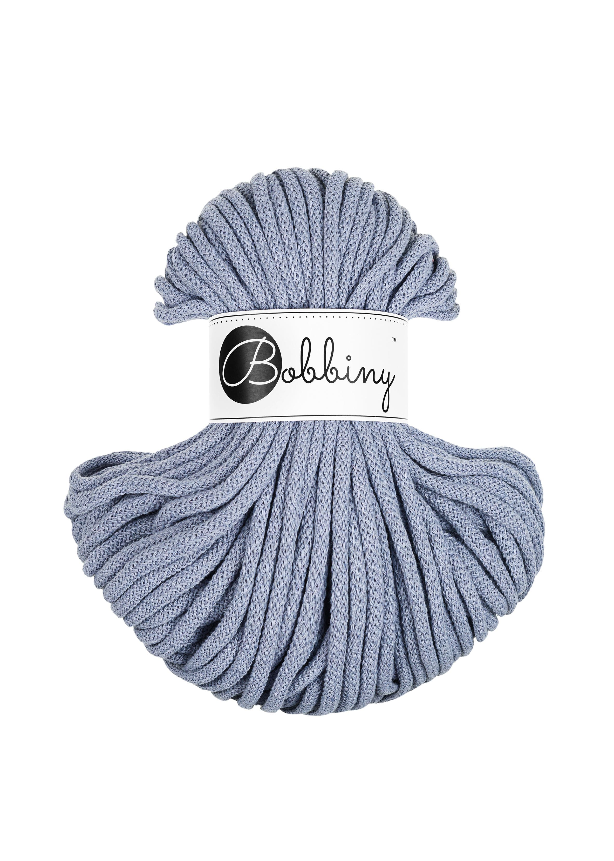 BOBBINY - COTON TRESSÉ PREMIUM 5MM (50M) - IRIS