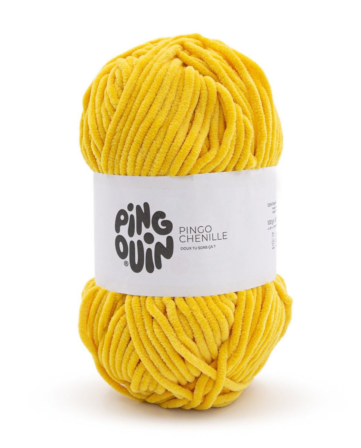PINGOUIN - PINGO CHENILLE - JAUNE SOLEIL