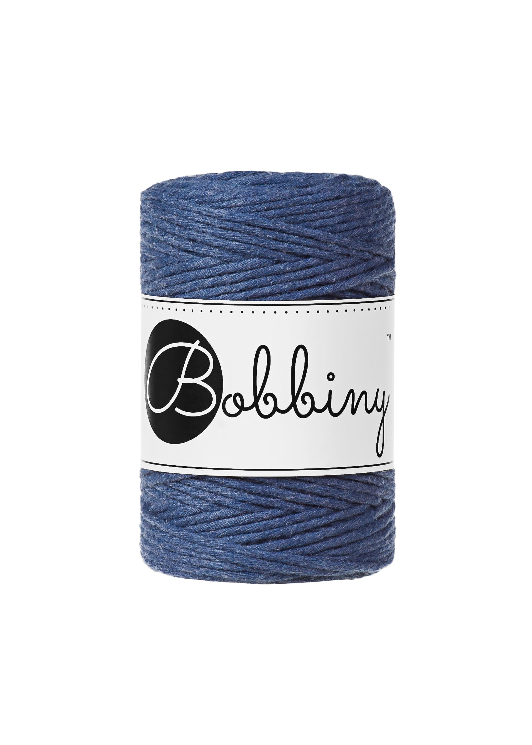 BOBBINY - COTON PEIGNÉ 1.5MM - JEANS