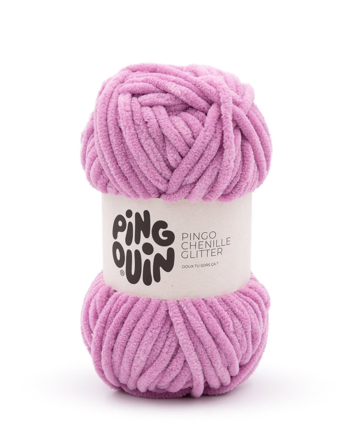 PINGOUIN - PINGO CHENILLE GLITTER - LILAS PARME