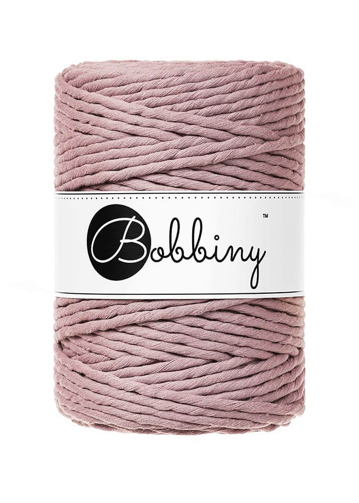 BOBBINY - COTON PEIGNÉ 5MM - MAUVE