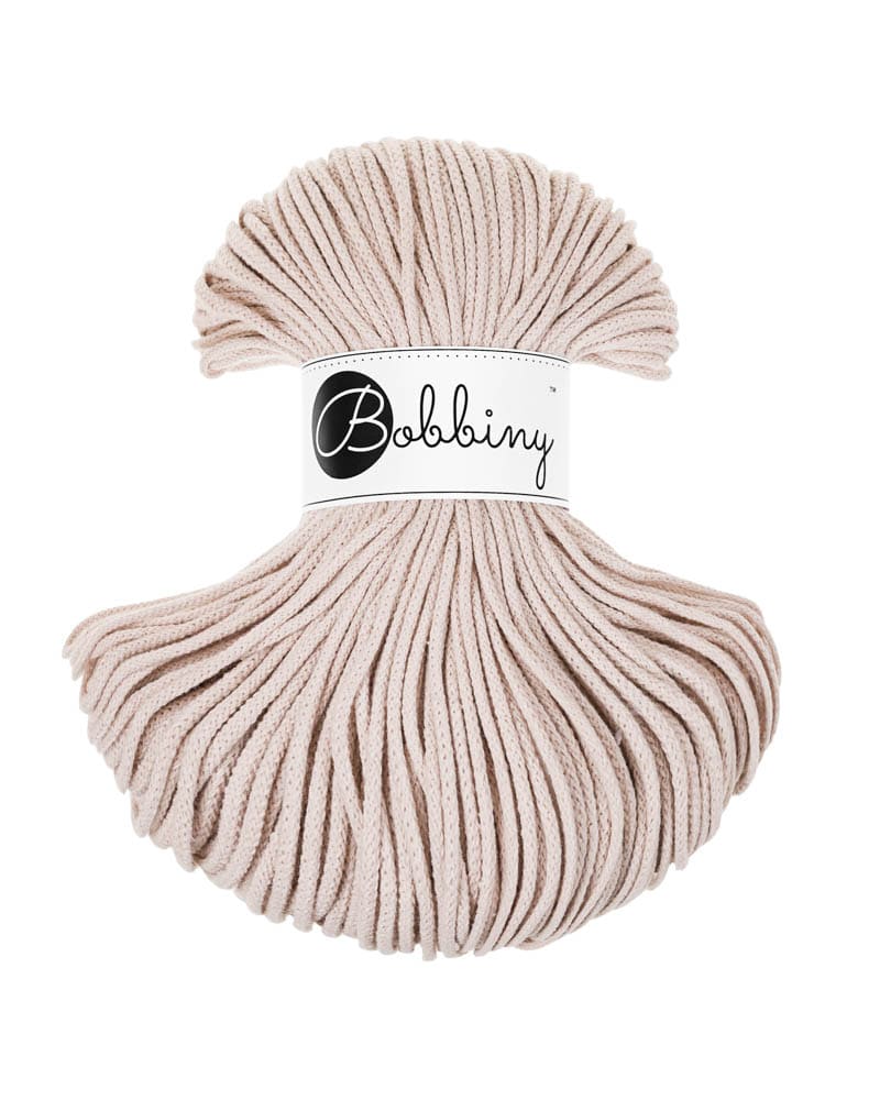 BOBBINY - COTON TRESSÉ JUNIOR 3MM - NUDE