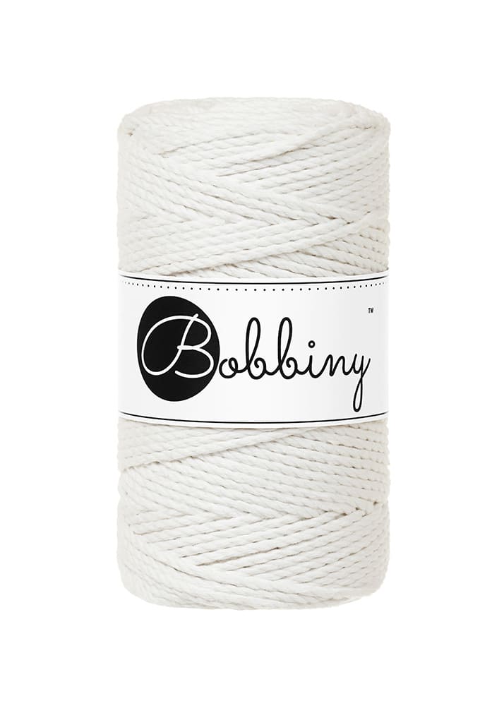 BOBBINY - COTON CÂBLÉ 3PLY 3MM - OFF WHITE