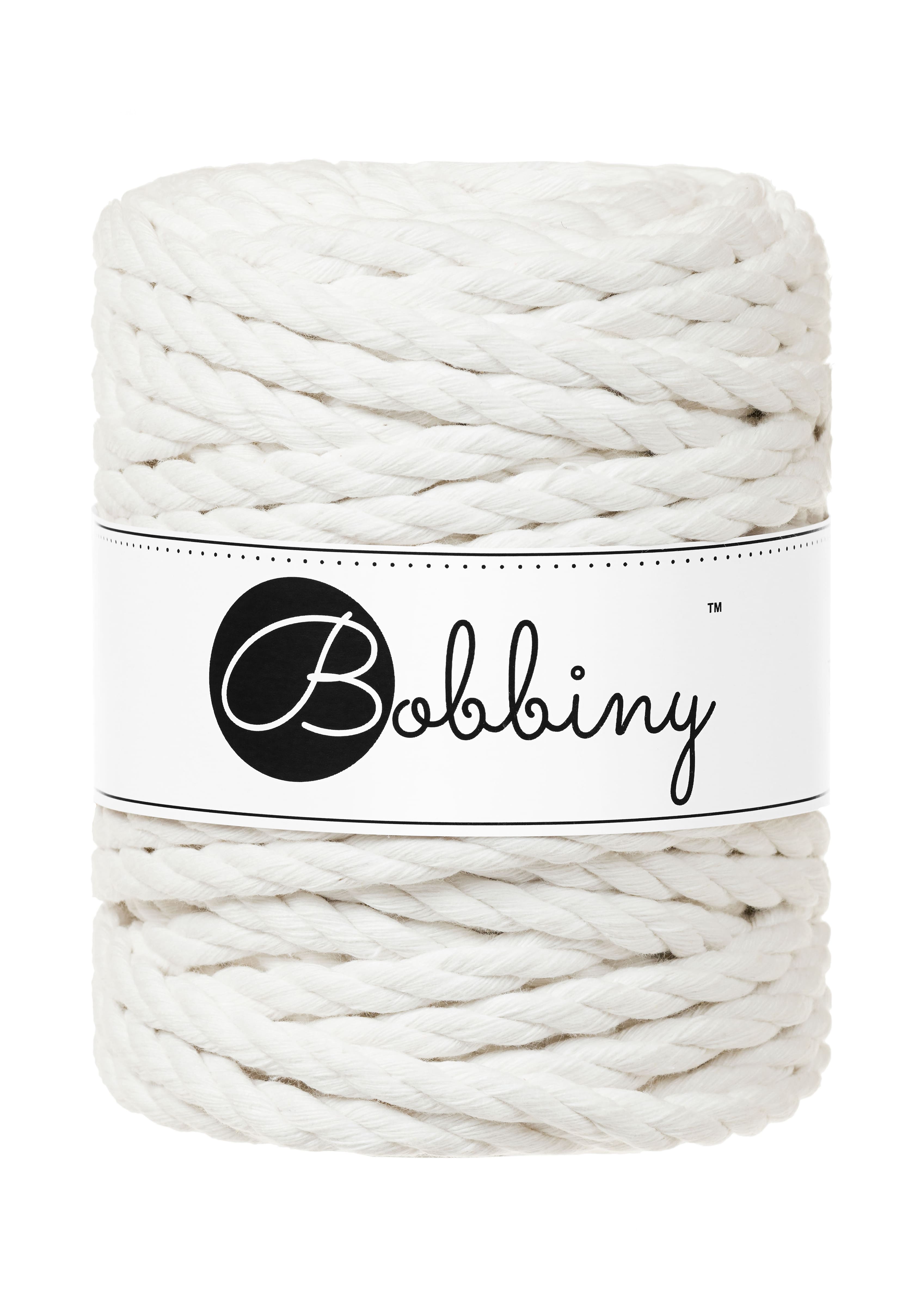 BOBBINY - COTON CÂBLÉ 3PLY 9MM - OFF WHITE