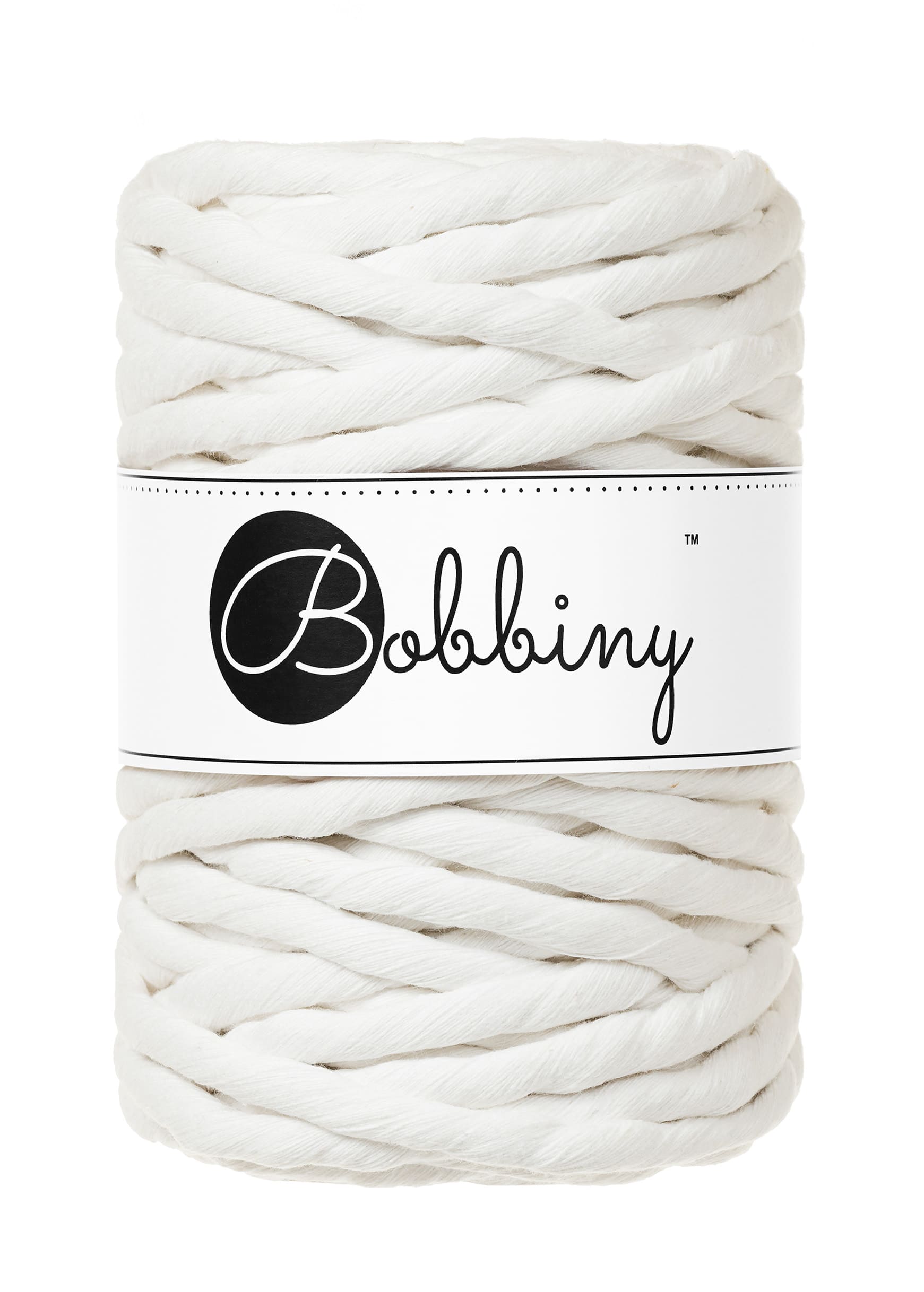 BOBBINY - COTON PEIGNÉ 9MM - OFF WHITE