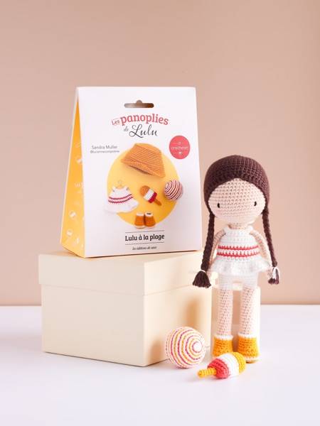 Les Editons de Saxe : Les panoplies de Lulu à crocheter - Lulu à la plage