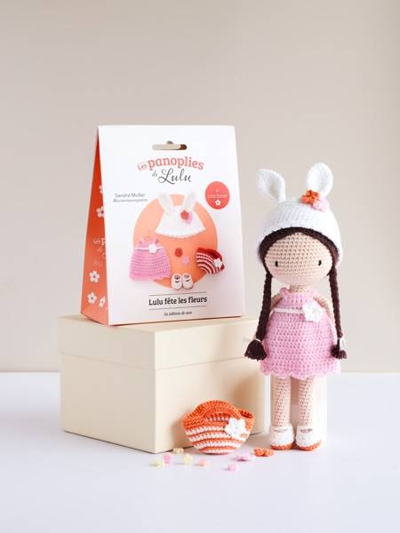 Les Editons de Saxe : Les panoplies de Lulu à crocheter - Lulu fête les fleurs