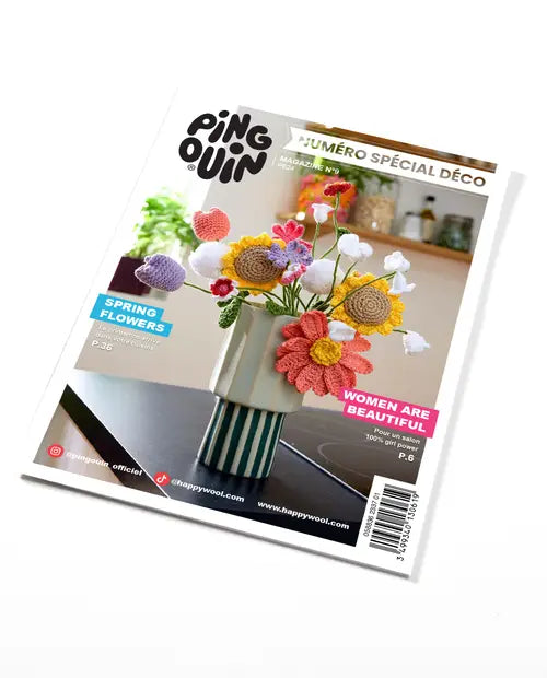 PINGOUIN : MAGAZINE N°9 - NUMERO SPECIAL DECO -  13 MODELES P/E 2024