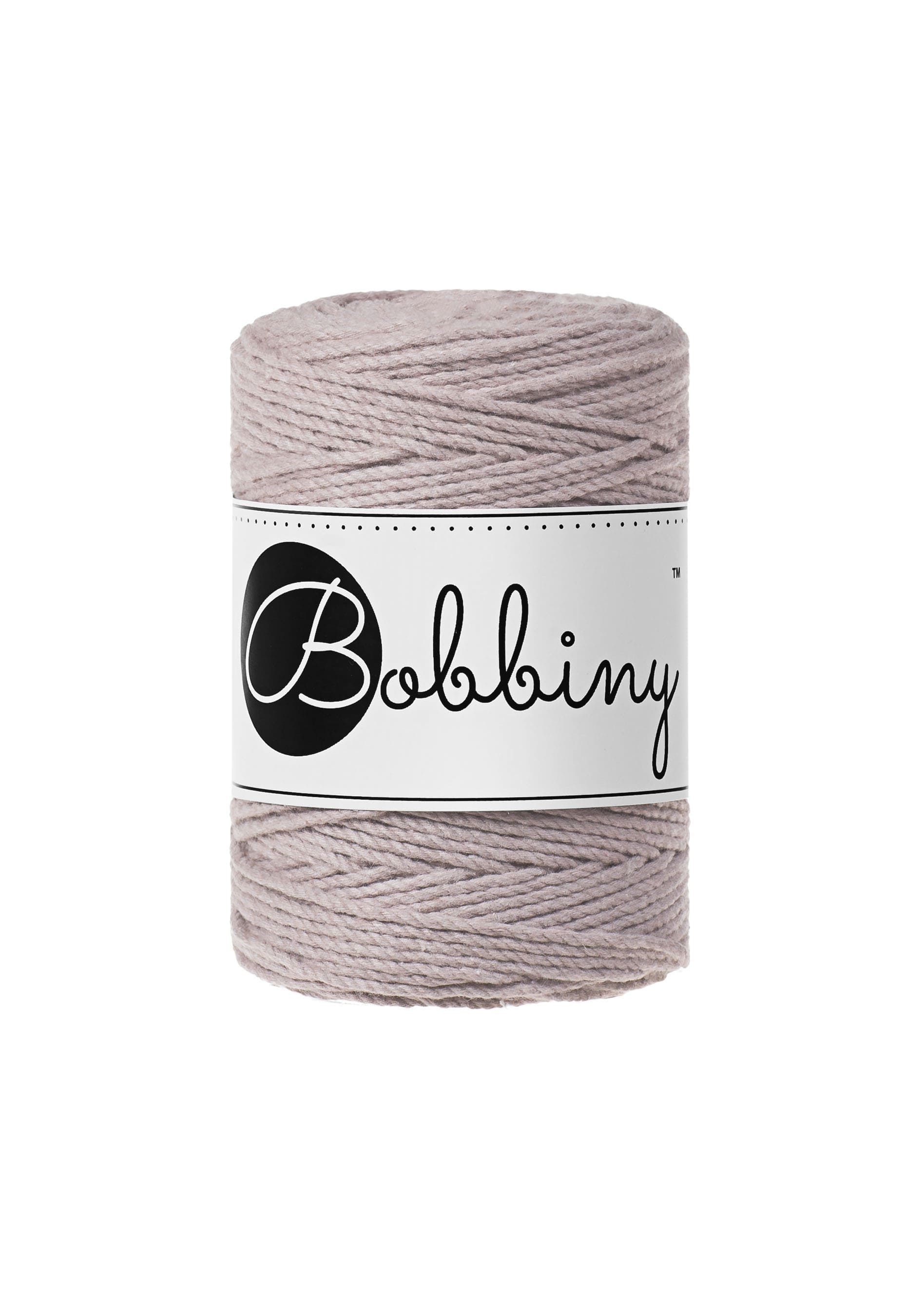 BOBBINY - COTON CÂBLÉ 3PLY 1.5MM - PEARL