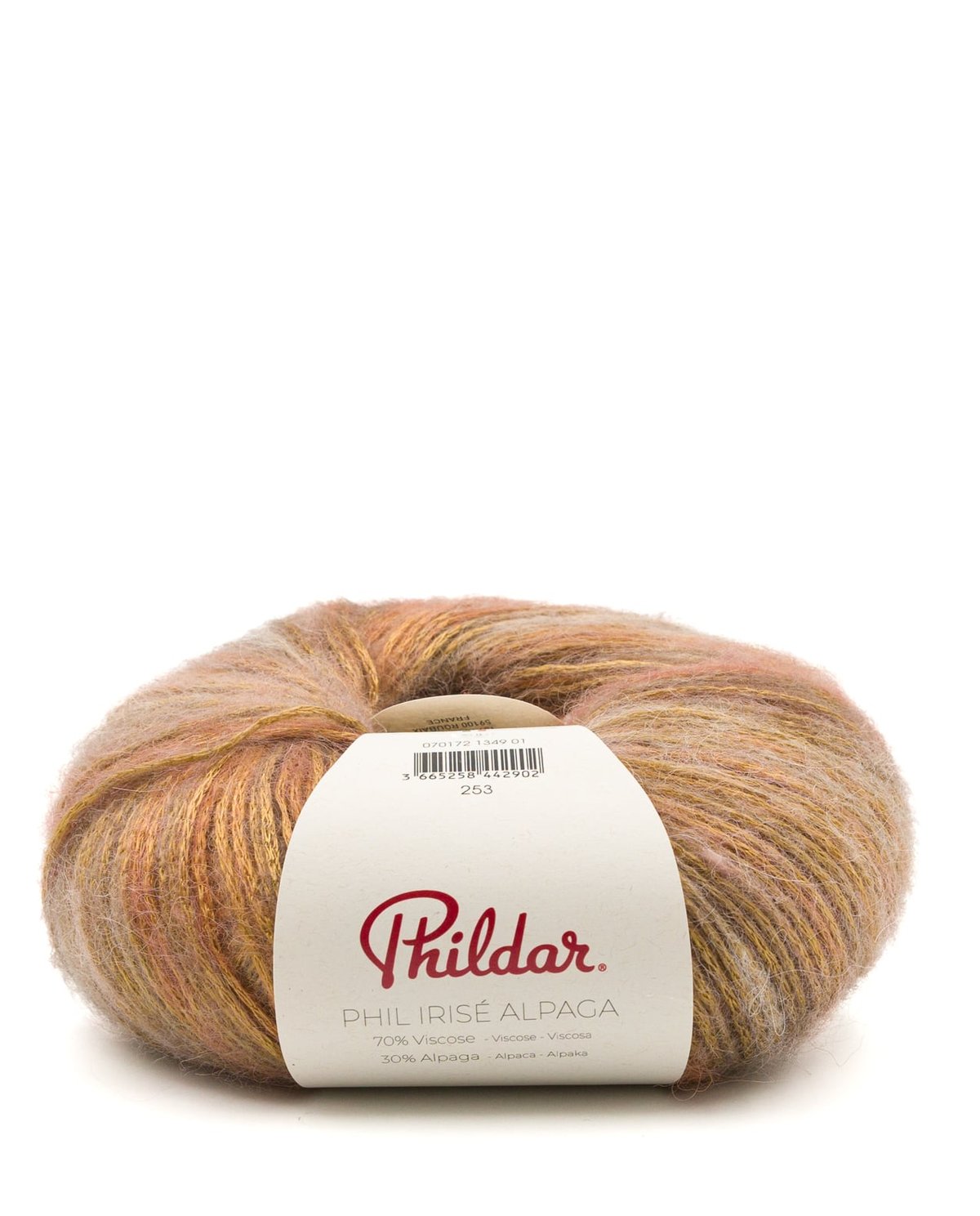 PHILDAR - PHIL IRISE ALPAGA - RAYURES NOISETTE