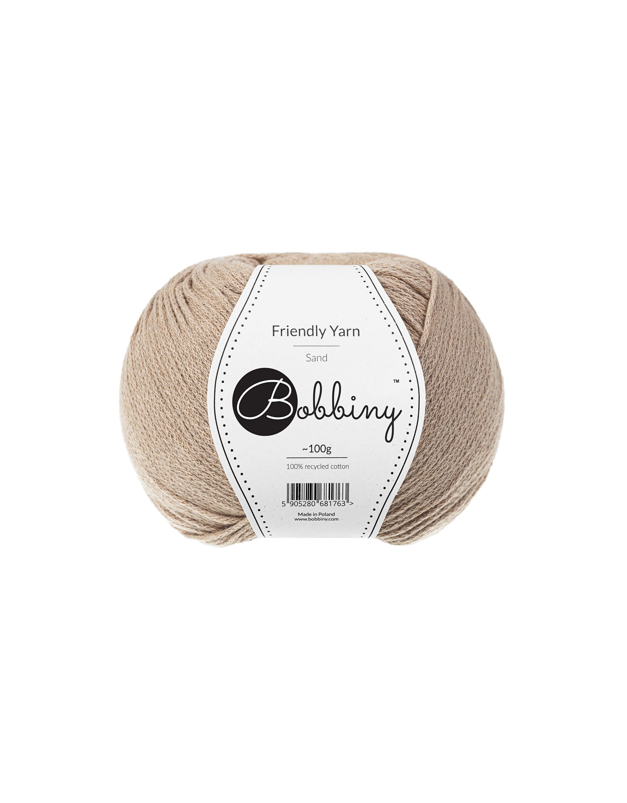 BOBBINY - COTON TRESSÉE FRIENDLY YARN - SAND