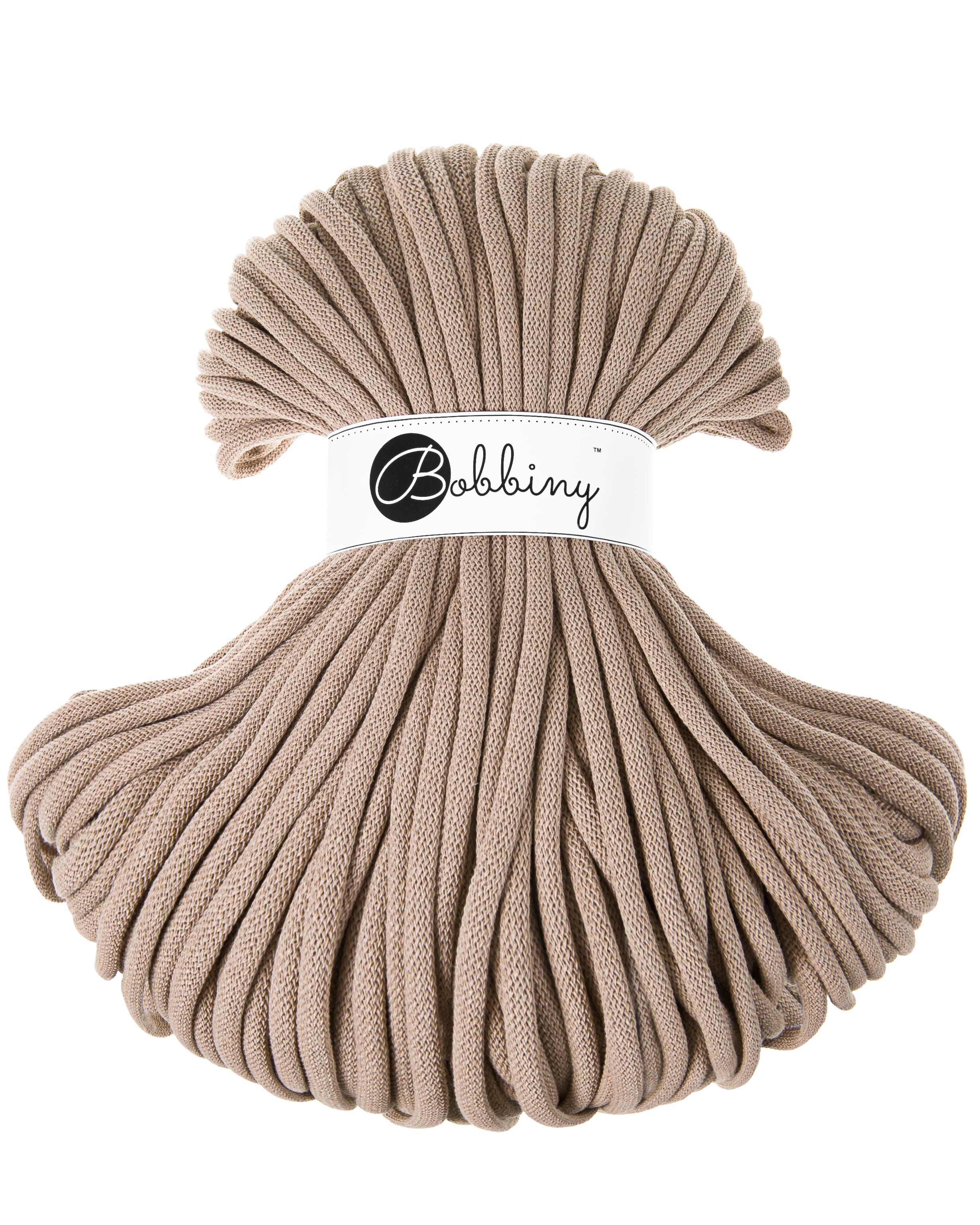 BOBBINY - COTON TRESSÉ JUMBO 9MM - SAND