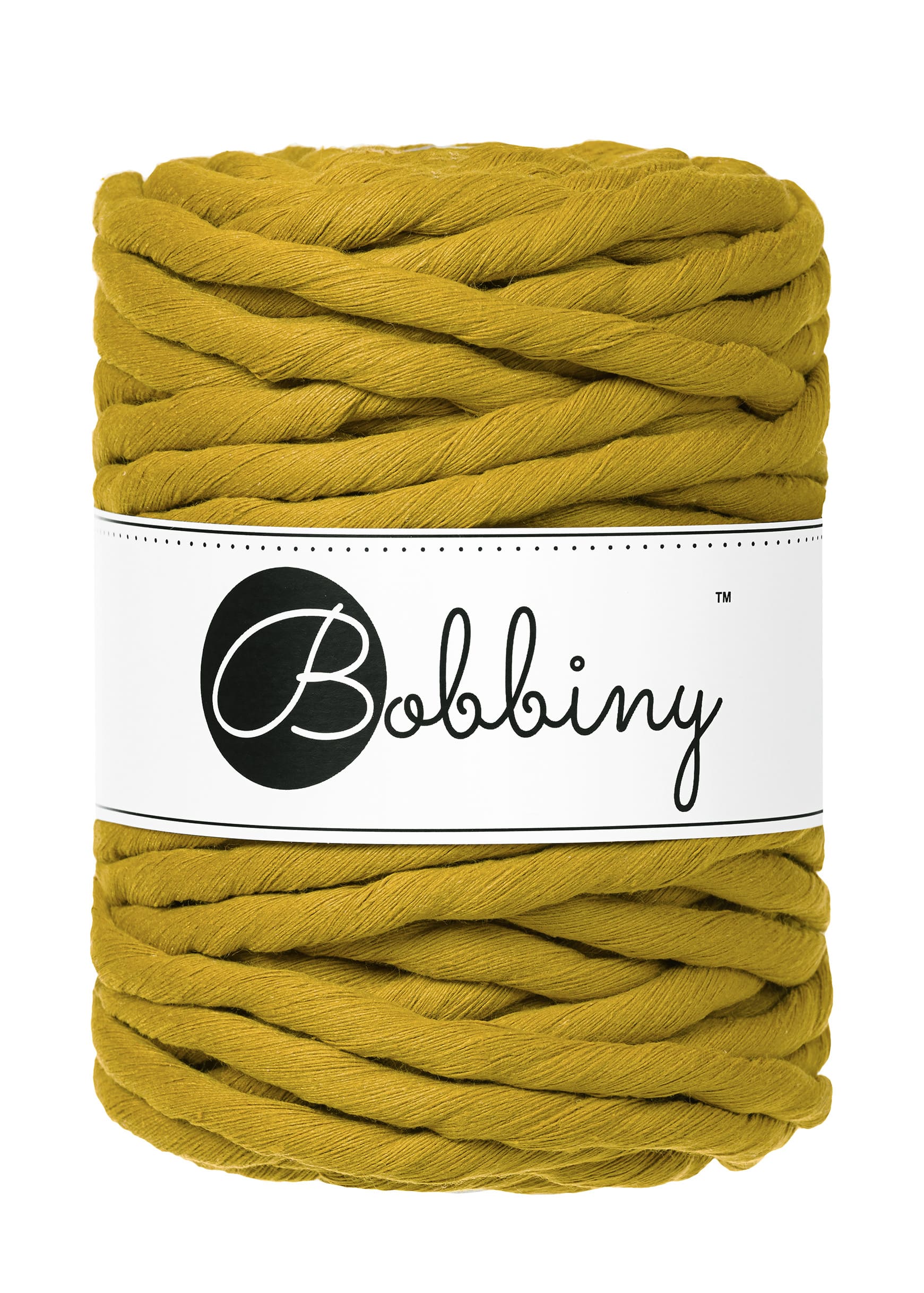 BOBBINY - COTON PEIGNÉ 9MM - SPICY YELLOW