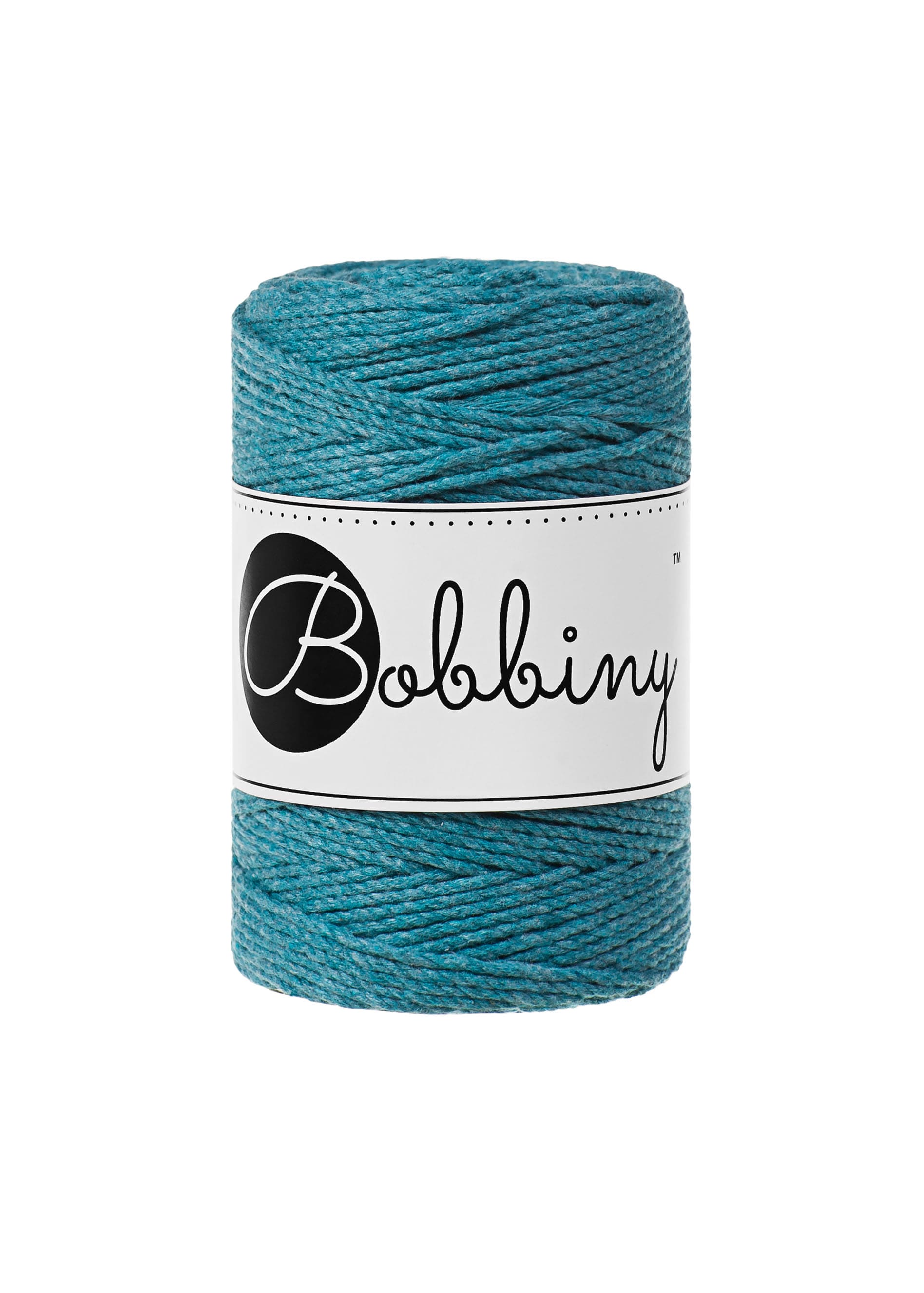 BOBBINY - COTON CÂBLÉ 3PLY 1.5MM - TEAL