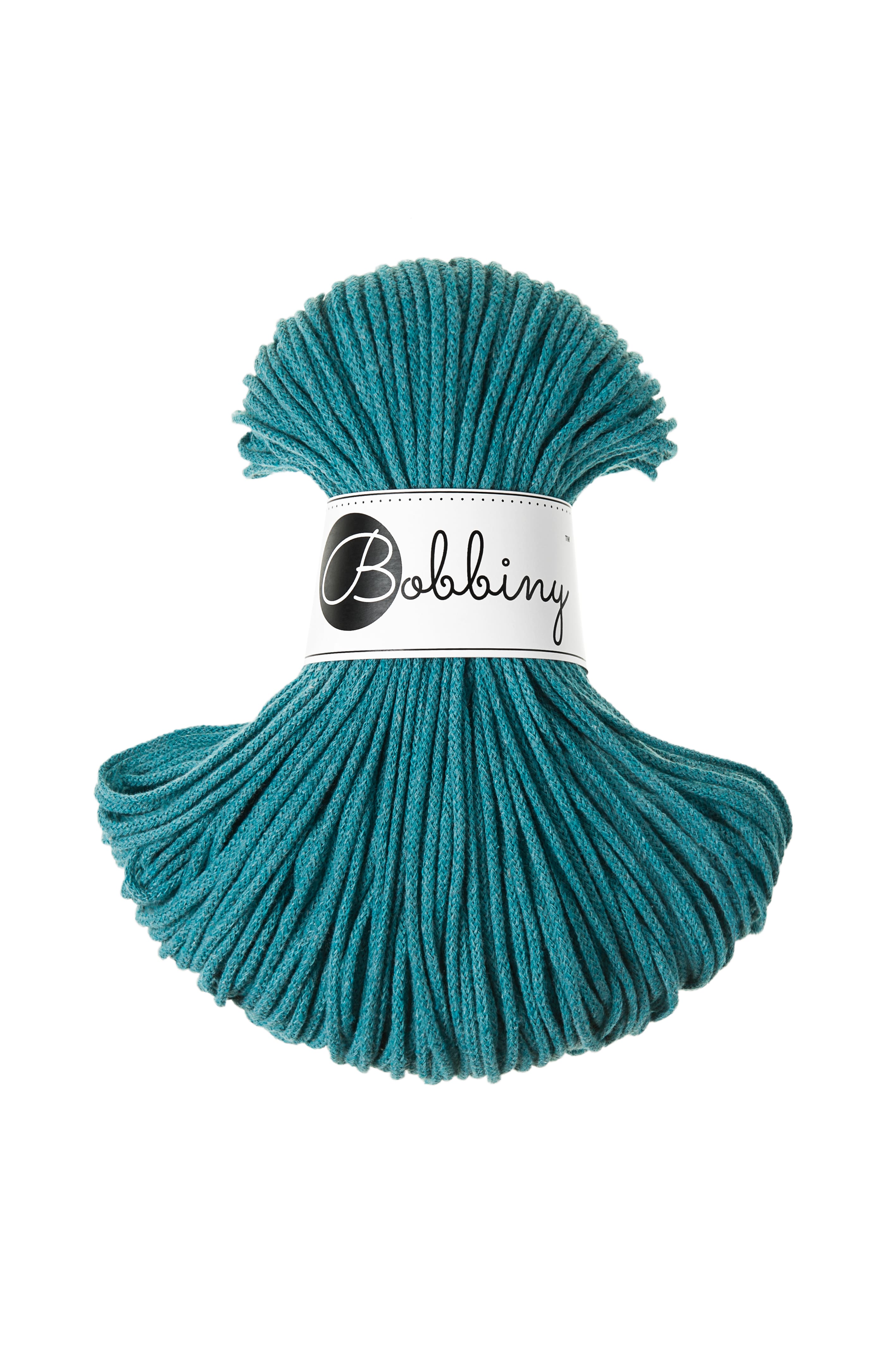 BOBBINY - COTON TRESSÉ JUNIOR 3MM - TEAL