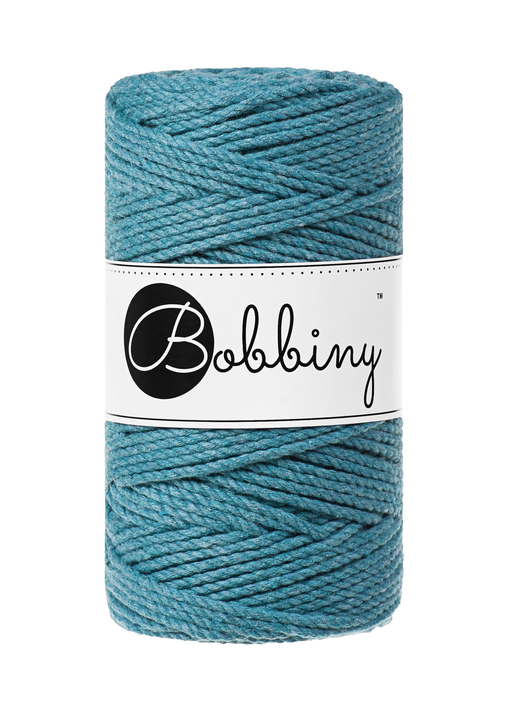 BOBBINY - COTON CÂBLÉ 3PLY 3MM - TEAL