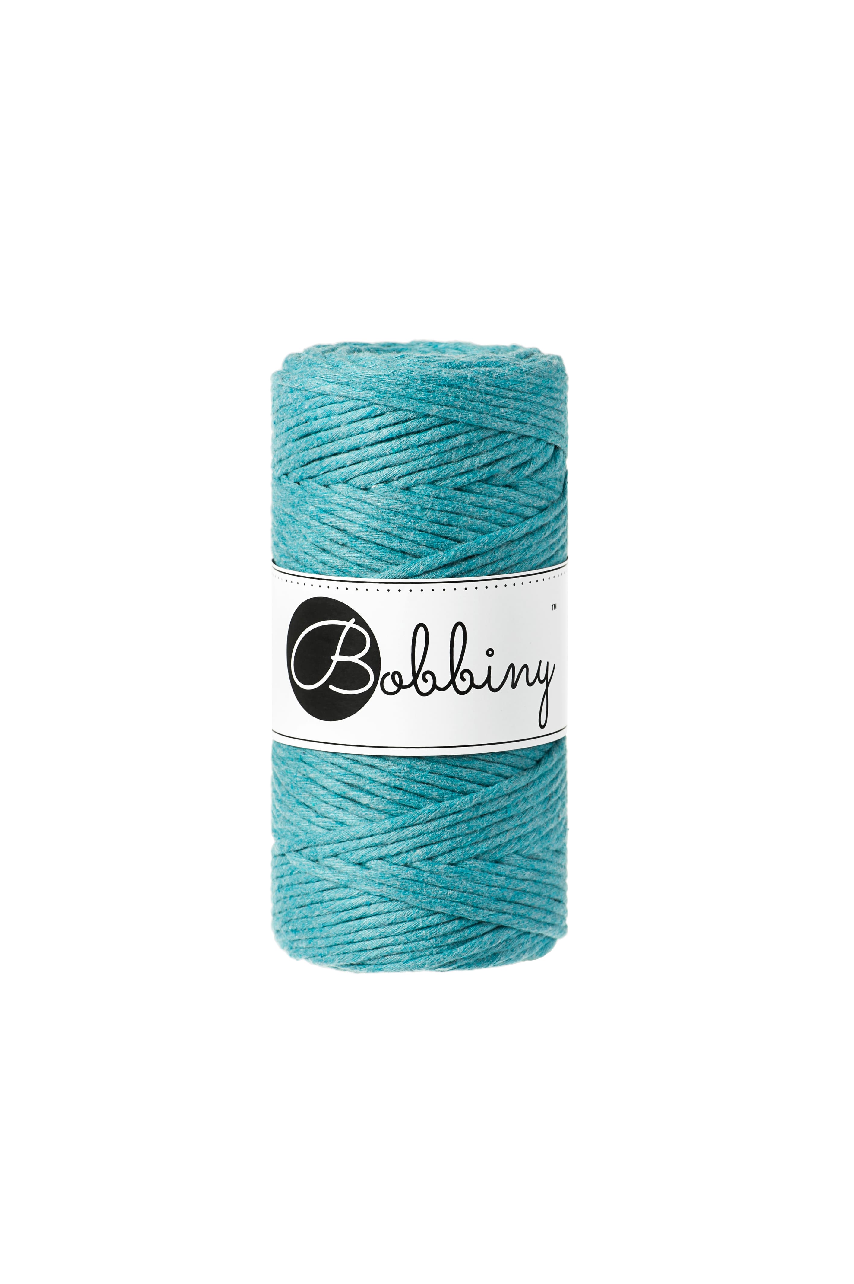 BOBBINY - COTON PEIGNÉ 3MM - TEAL
