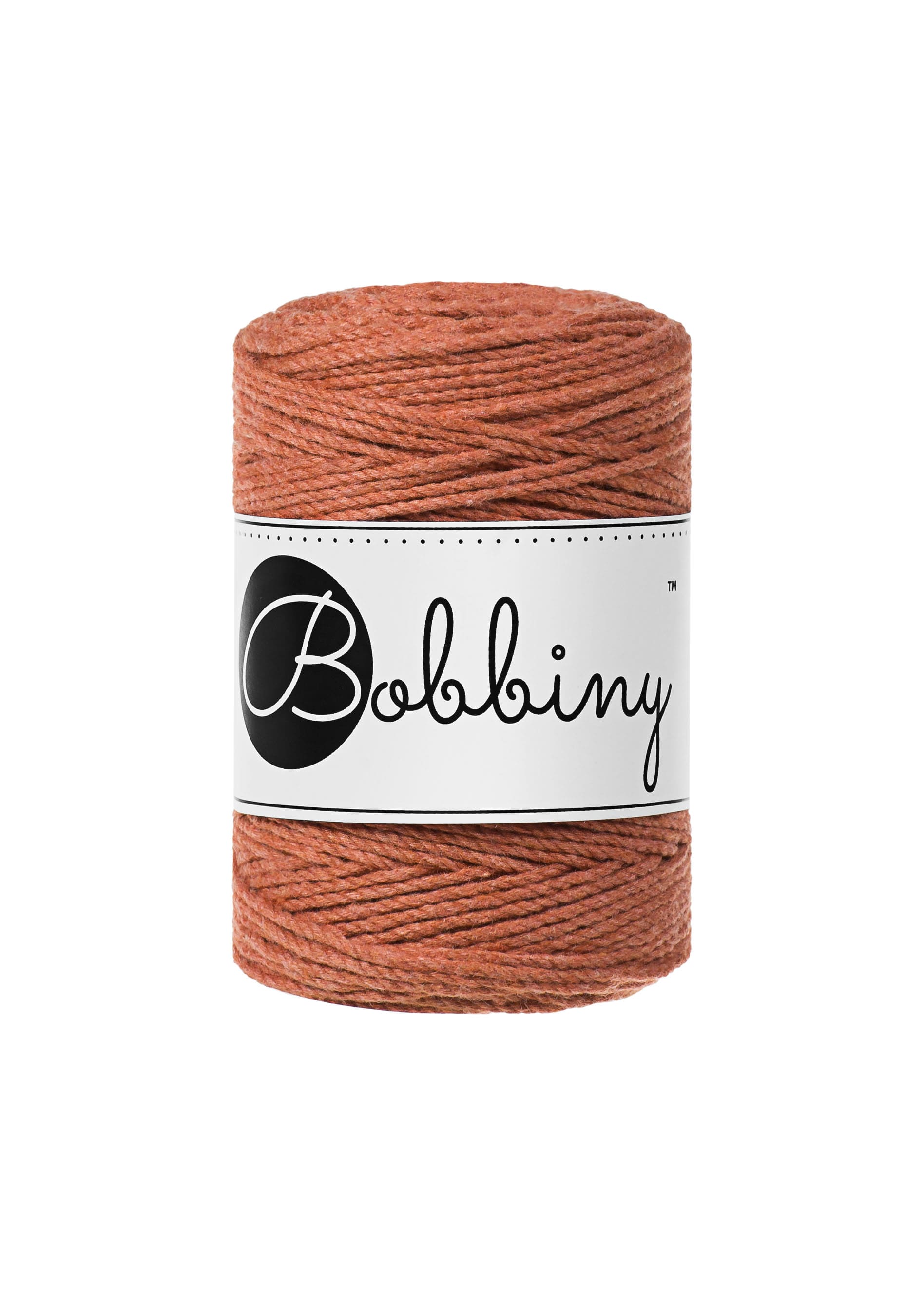 BOBBINY - COTON CÂBLÉ 3PLY 1.5MM - TERRACOTTA