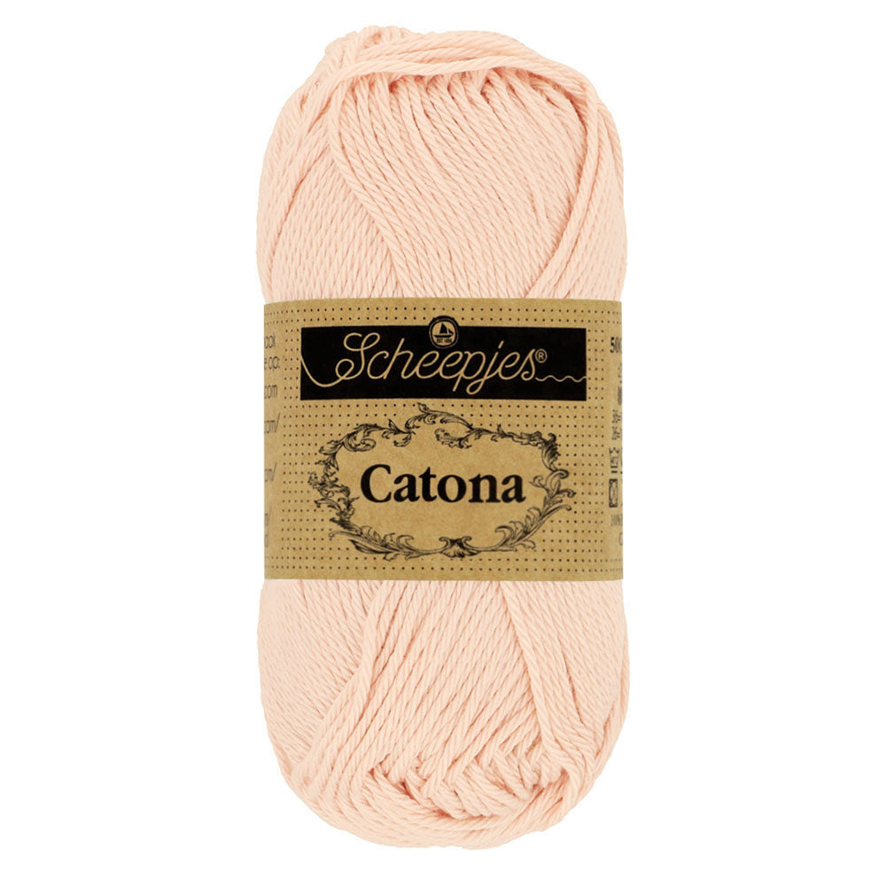 Scheepjes - Coton mercerisé Catona - 263 Petal Peach