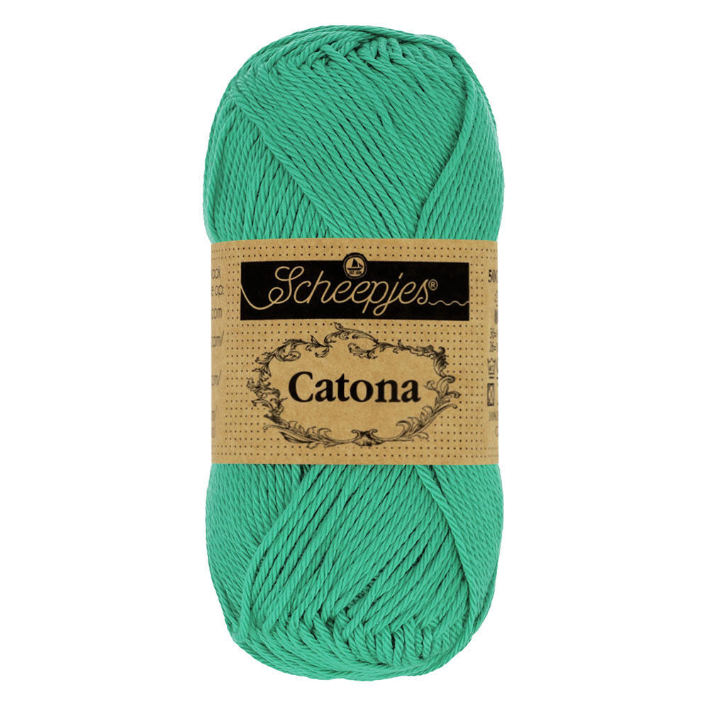 Scheepjes - Coton mercerisé Catona - 514 Jade