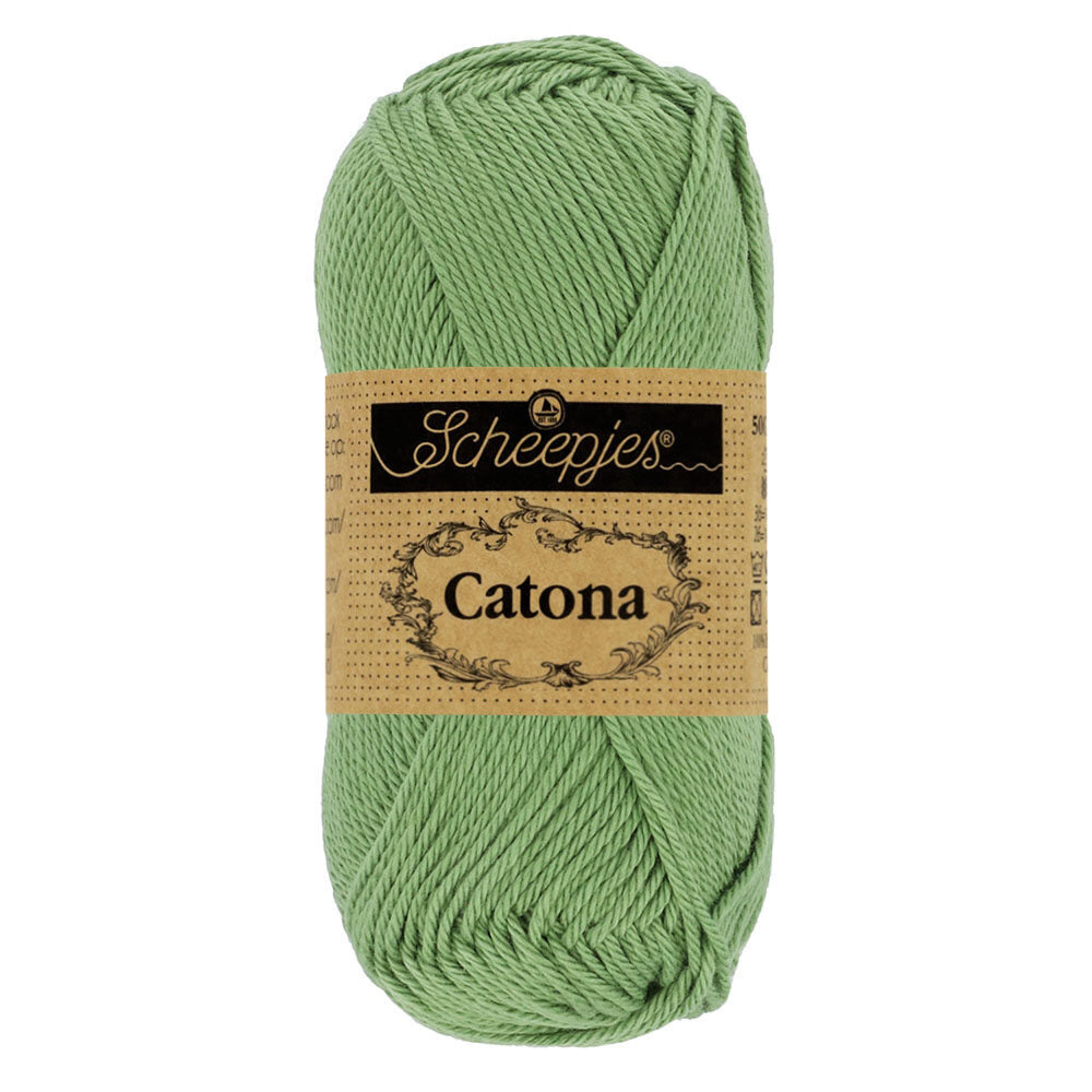 Scheepjes - Coton mercerisé Catona - 212 Sage Green