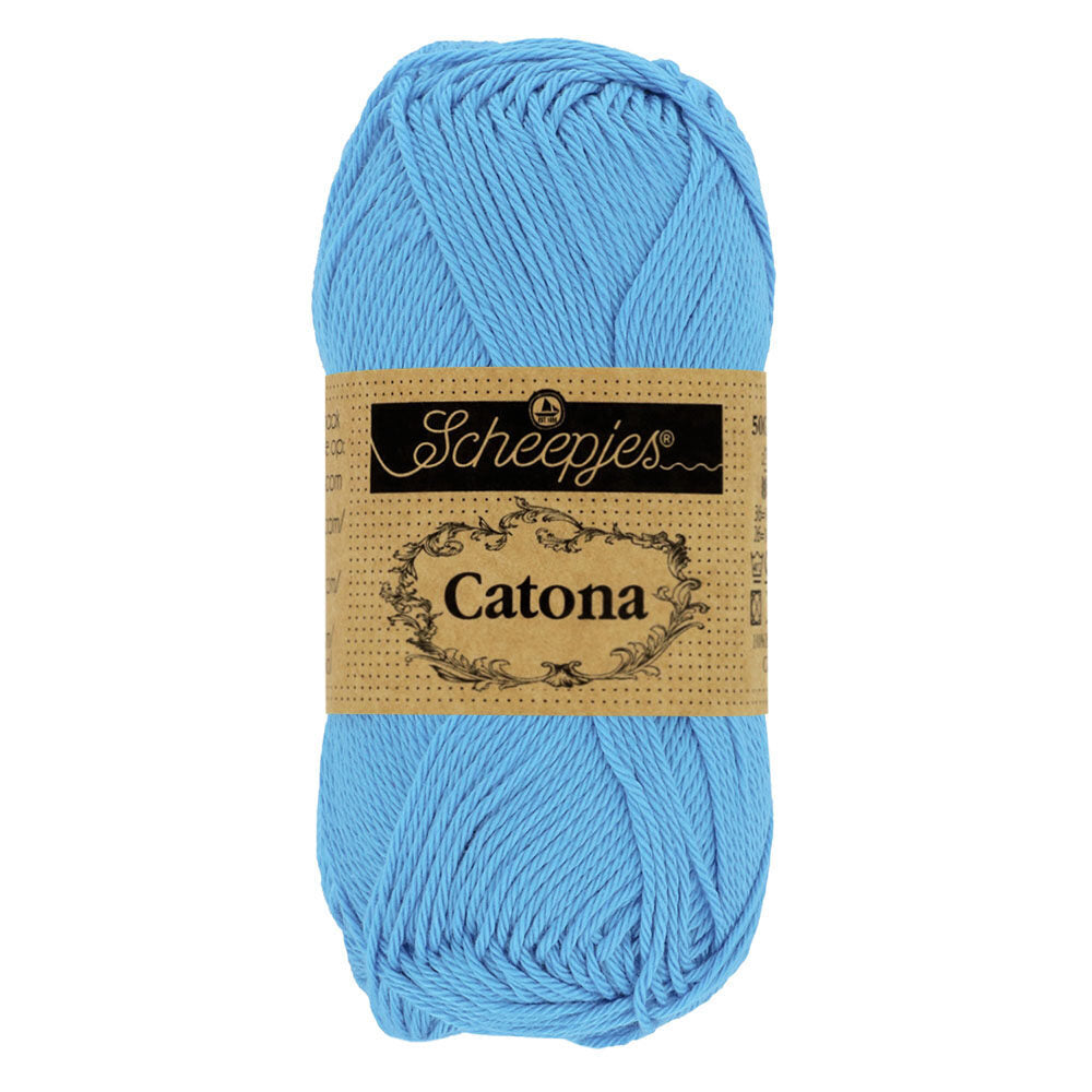 Scheepjes - Coton mercerisé Catona - 384 Powder Blue