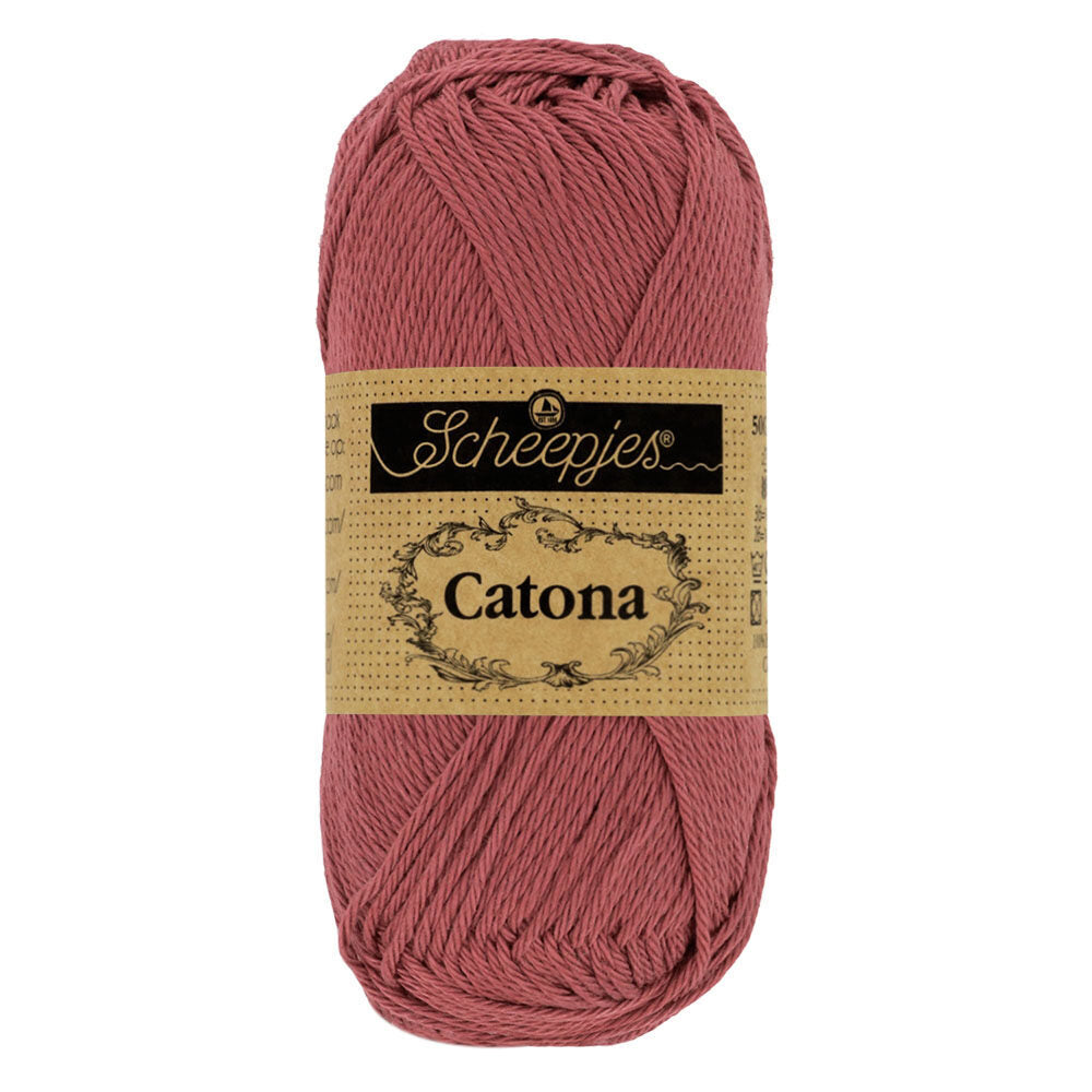 Scheepjes - Coton mercerisé Catona - 396 Rose Wine
