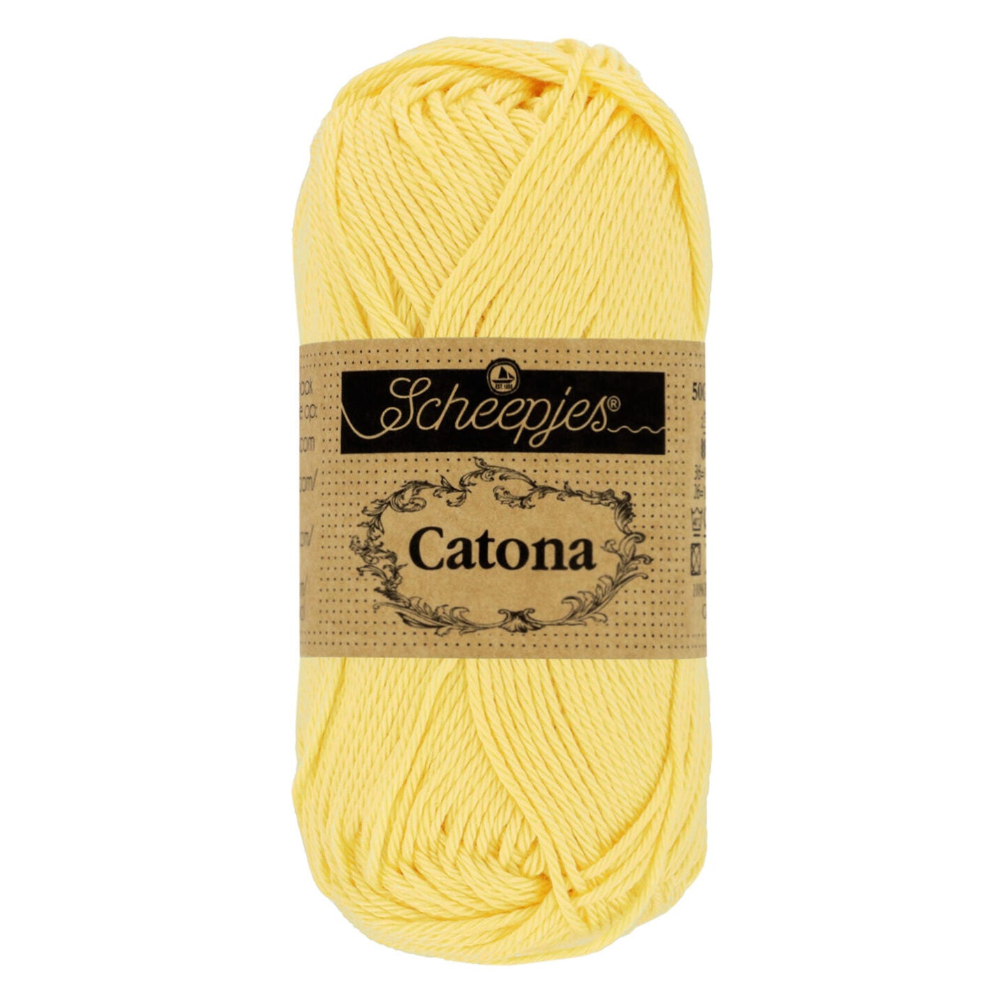 Scheepjes - Coton mercerisé Catona - 403 Lemonade