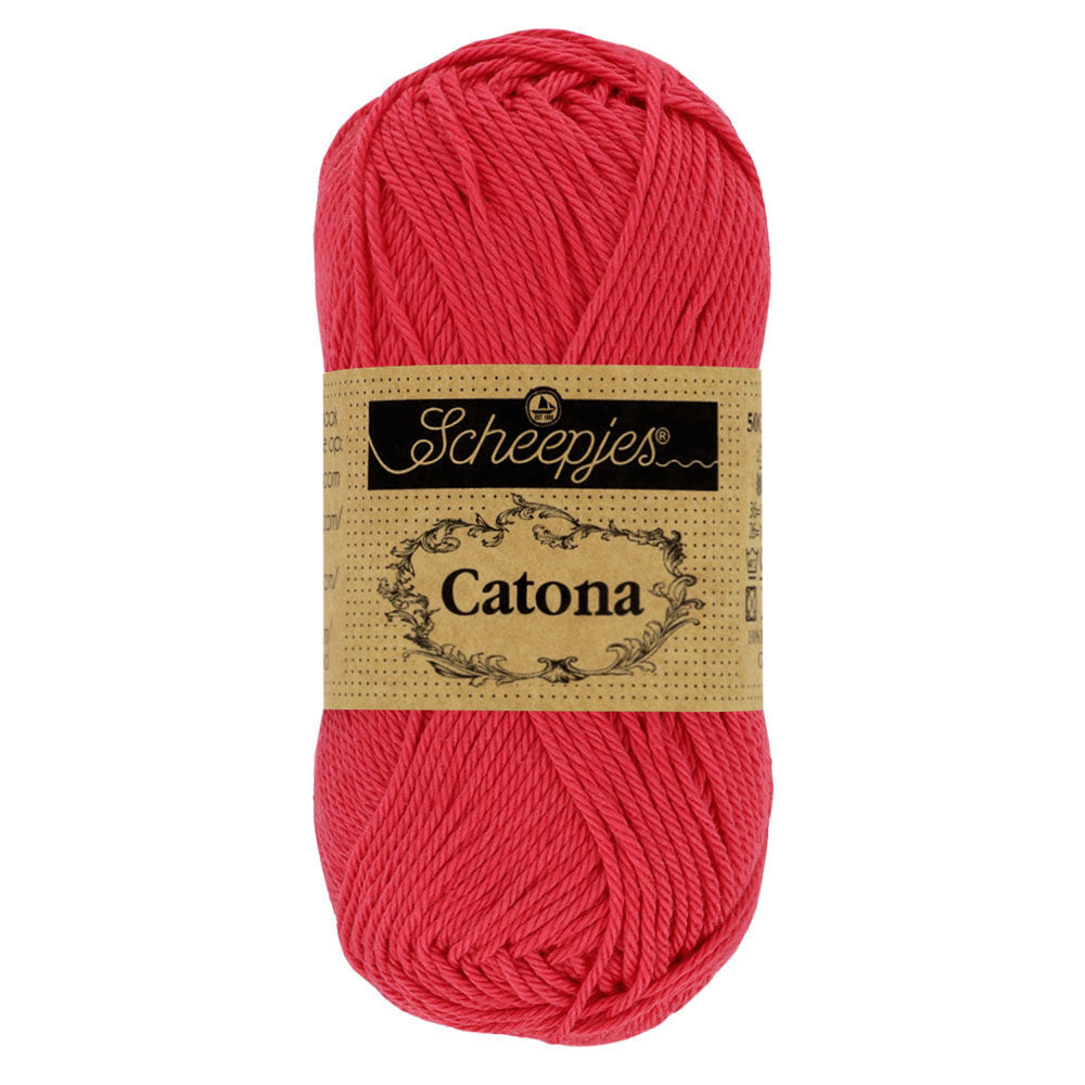 Scheepjes - Coton mercerisé Catona - 516 Candy Apple