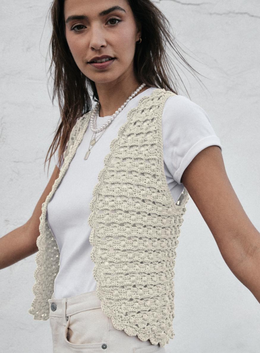 Patron Tricot Gilet Sans Manche Crochet Femme Tuto Tricot Gilet