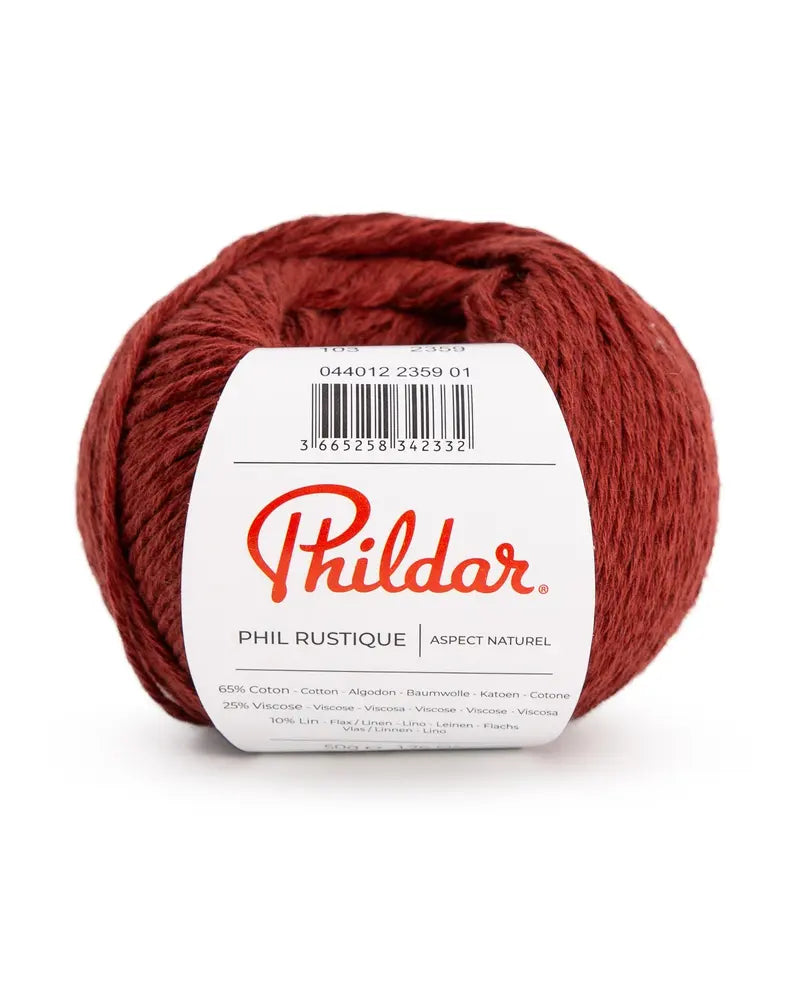 PHILDAR - PHIL RUSTIQUE - ACAJOU